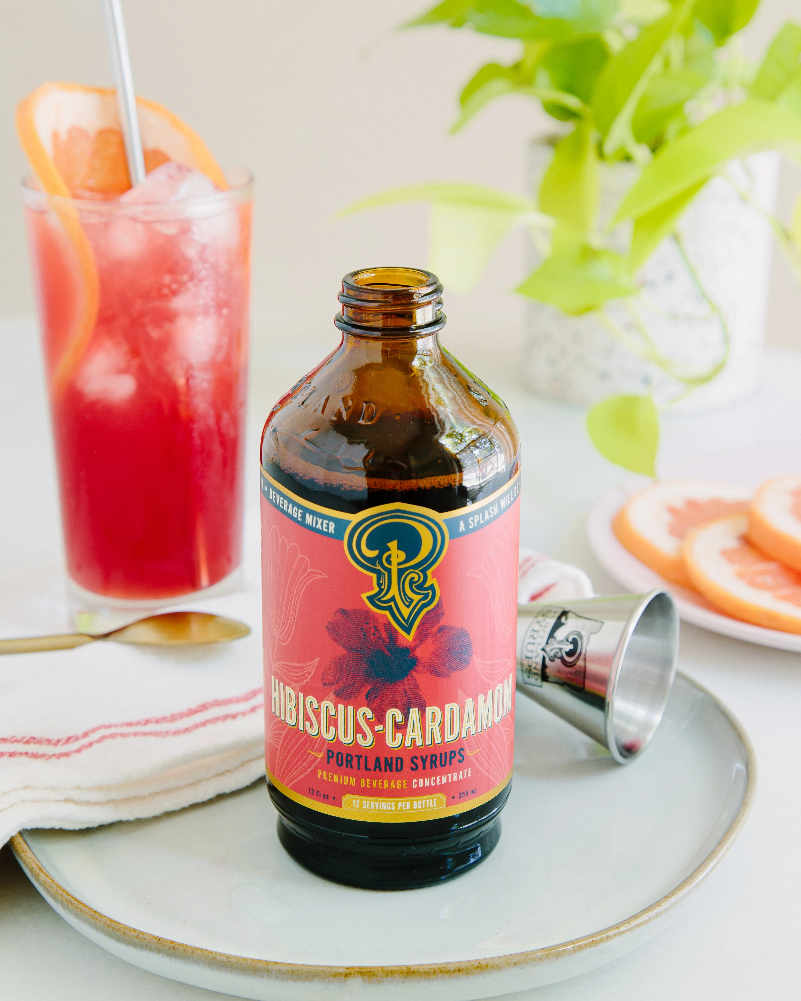 Hibiscus Cardamom Syrup two-pack - Image 4