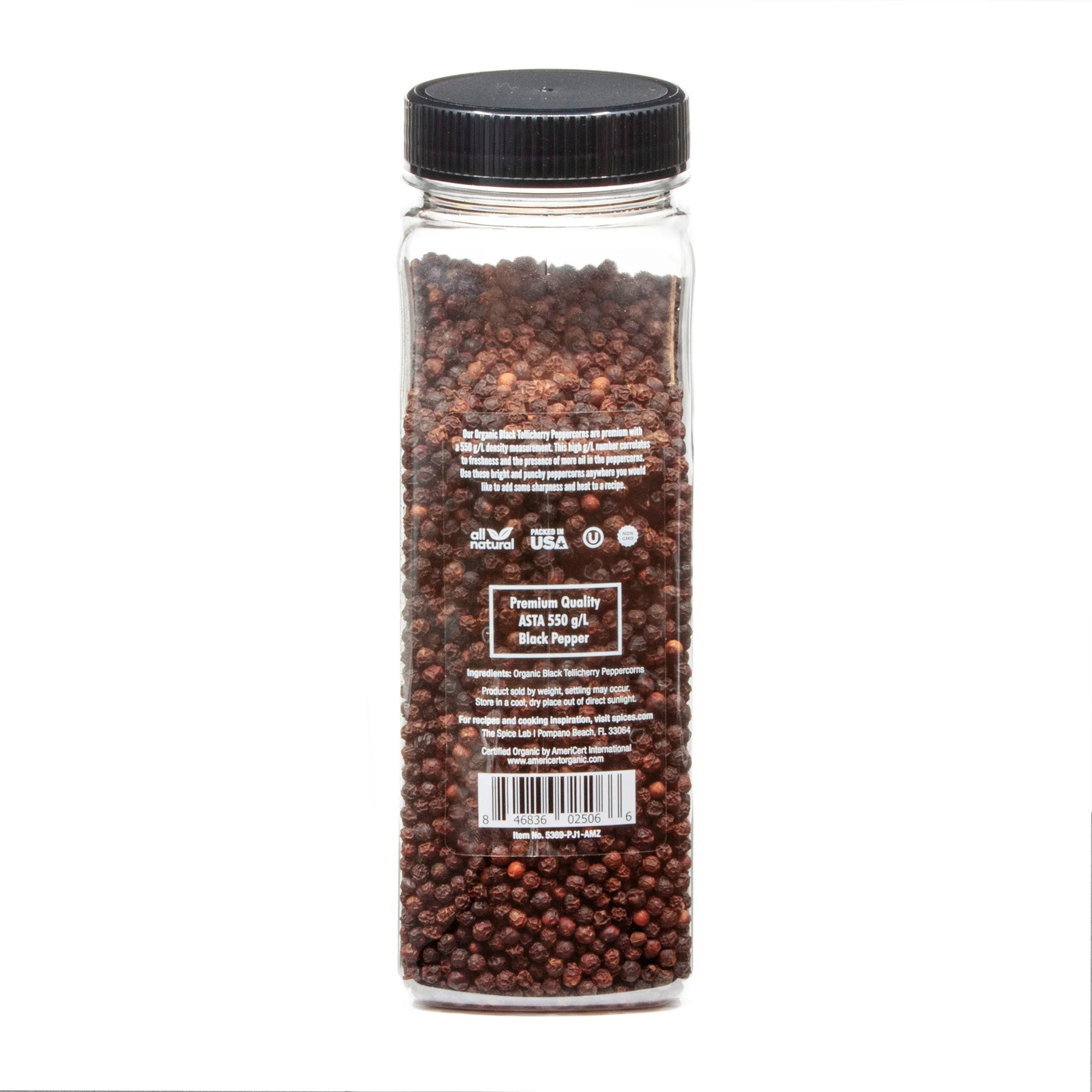 Himalayan Pink Salt Coarse & Organic Black Tellicherry Peppercorns Combo Pack - Image 7
