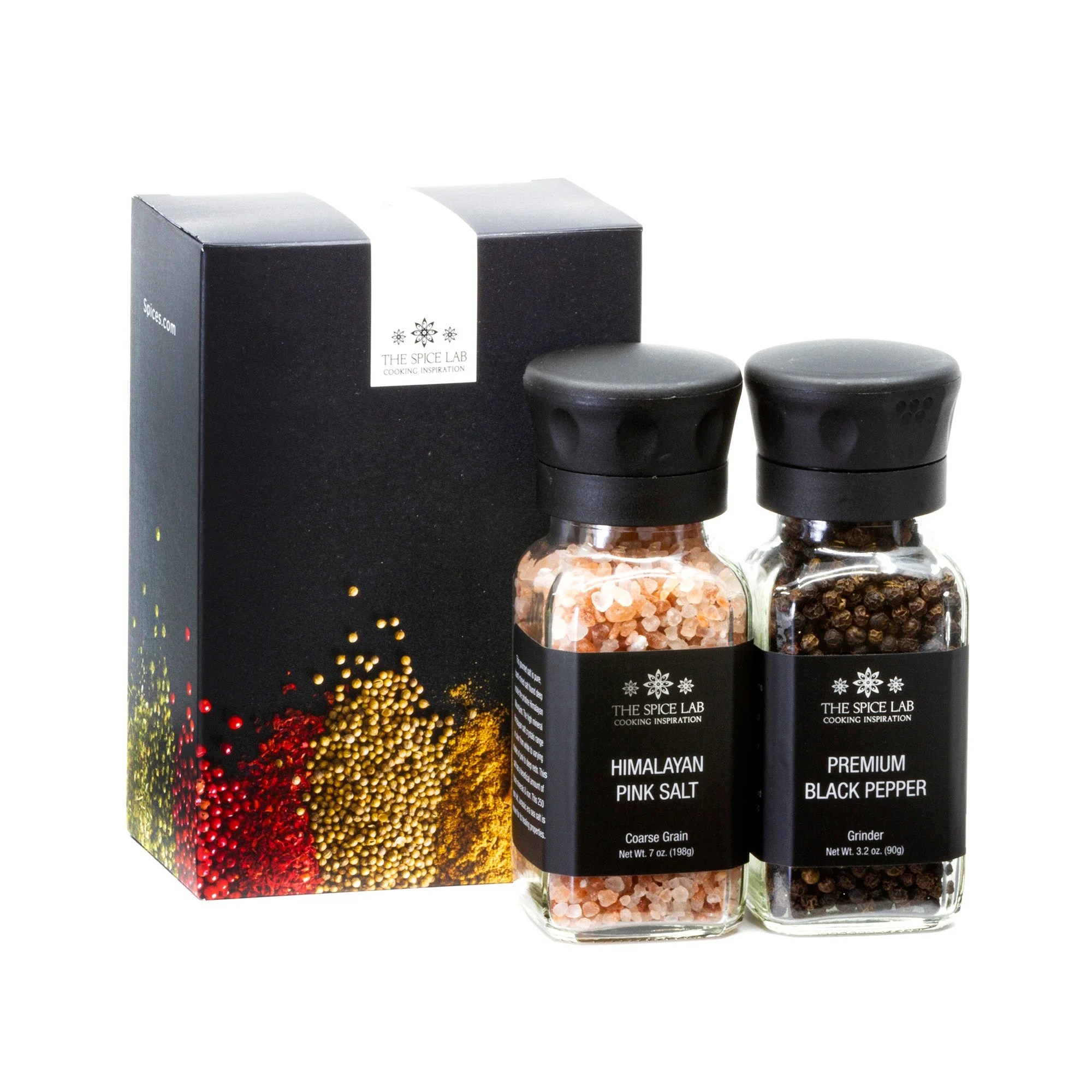 Himalayan Pink Salt (Coarse) & Premium Black Pepper Set - Image 3