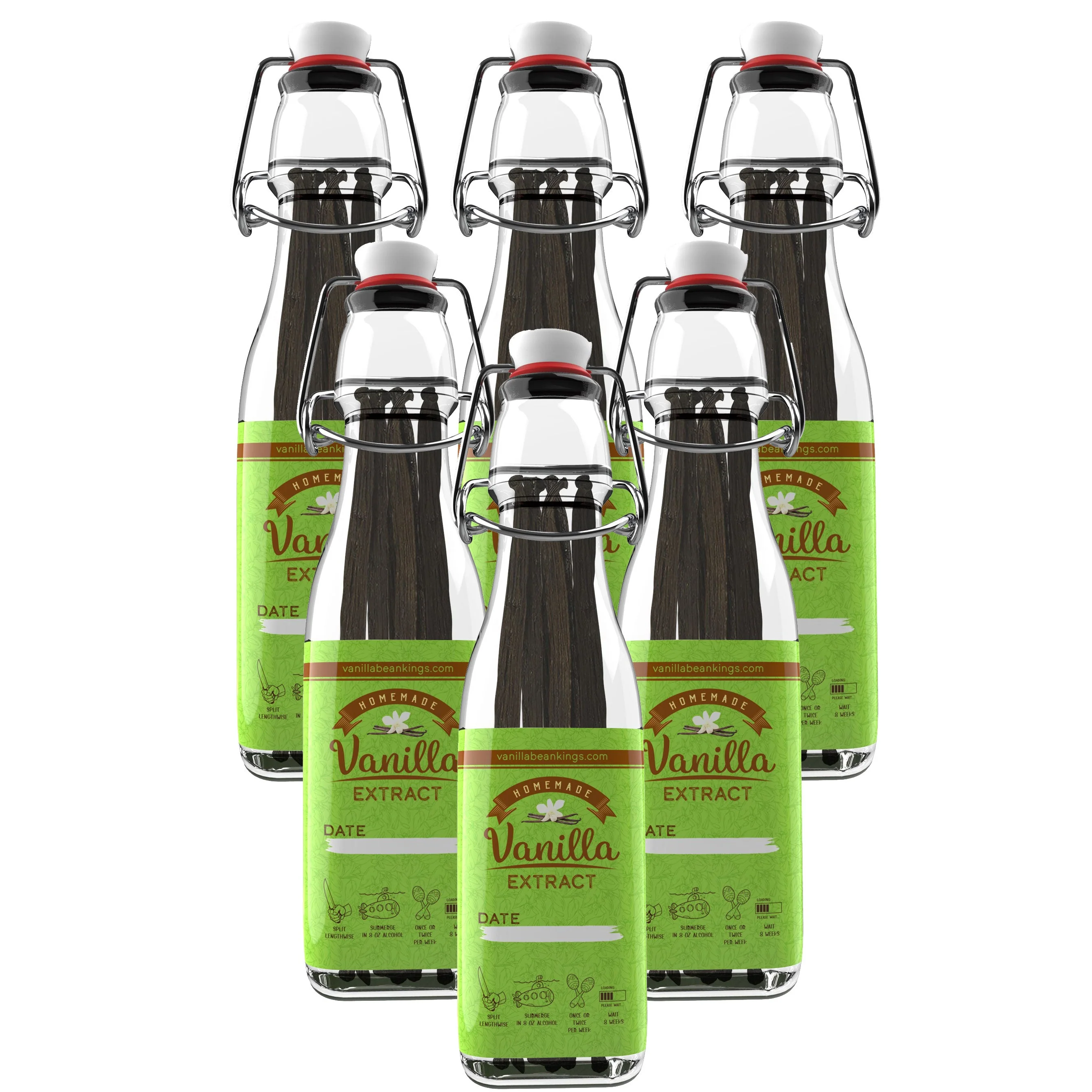 Homemade Vanilla Extract Kit with Organic Madagascar Vanilla Beans - Image 12