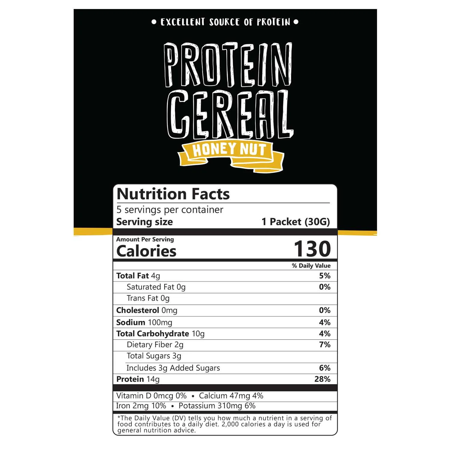 Honey Nut Protein Cereal - High Protein & Fiber, Low Carb - Image 6