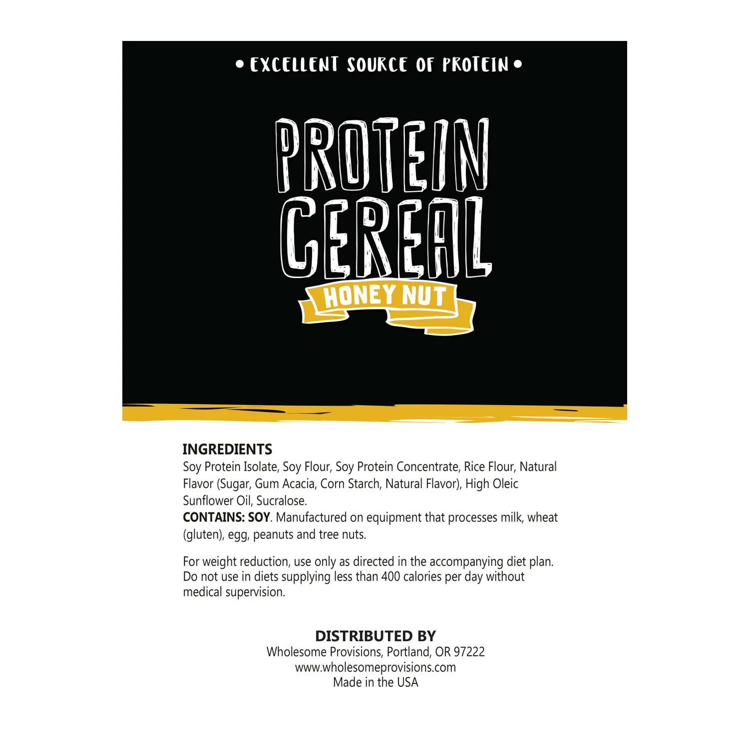 Honey Nut Protein Cereal - High Protein & Fiber, Low Carb - Image 7