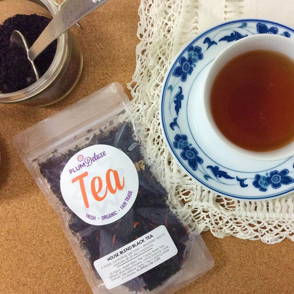 House Blend Black Tea (Creamy Vanilla English Breakfast) - Image 3