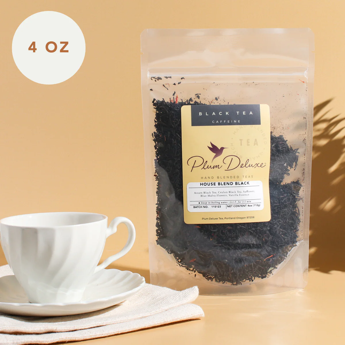 House Blend Black Tea (Creamy Vanilla English Breakfast) - Image 4