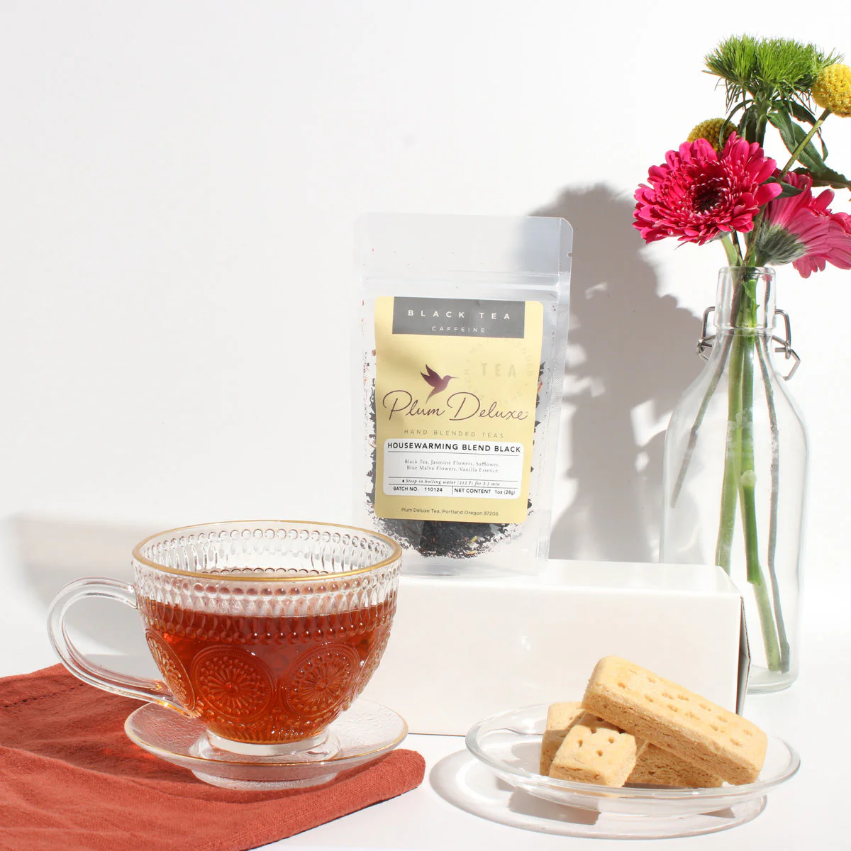Housewarming Blend Black Tea (Vanilla Creme Brulee) - Image 2