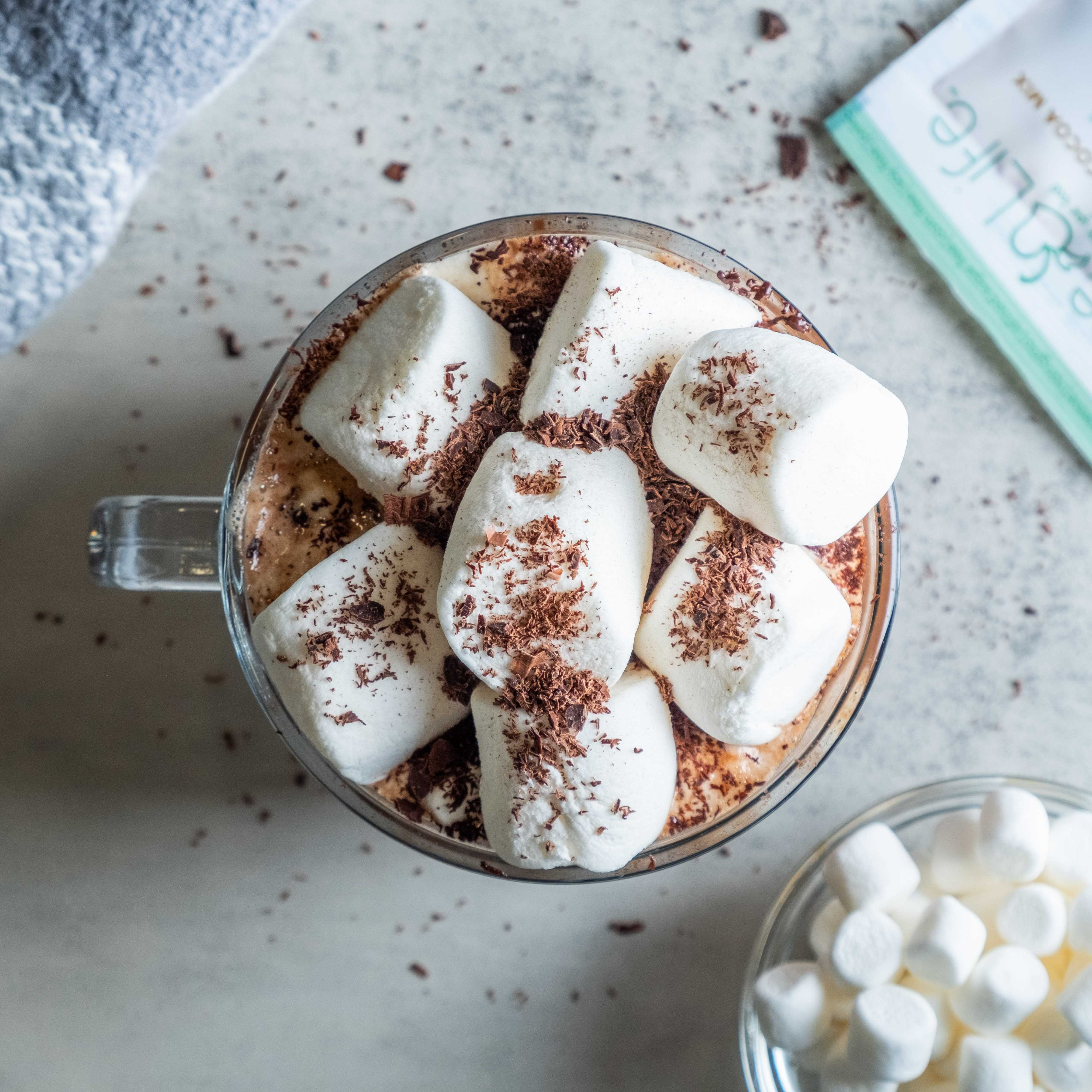 Instant Dairy Free Coconut Hot Cocoa Mix  | Single Serving 5 Pack |Gluten Free, Vegan and Organic - Image 3