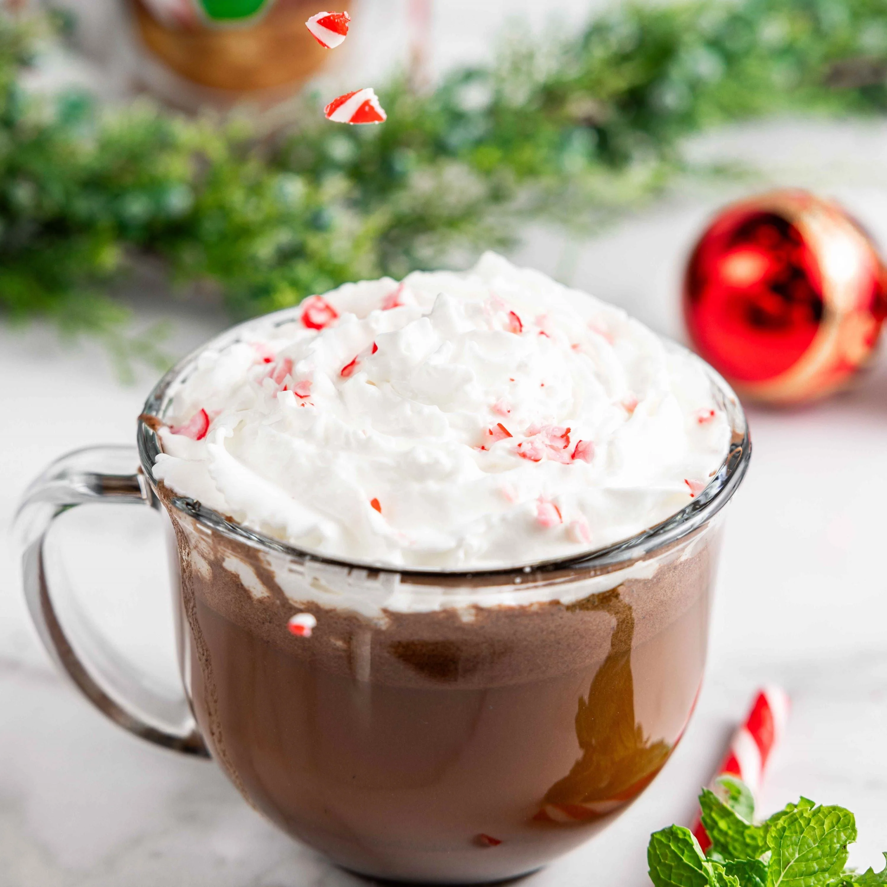 Instant Dairy Free Peppermint Hot Cocoa Mix  | Single Serving 10 Pack |Gluten Free, Vegan and Organic - Image 6