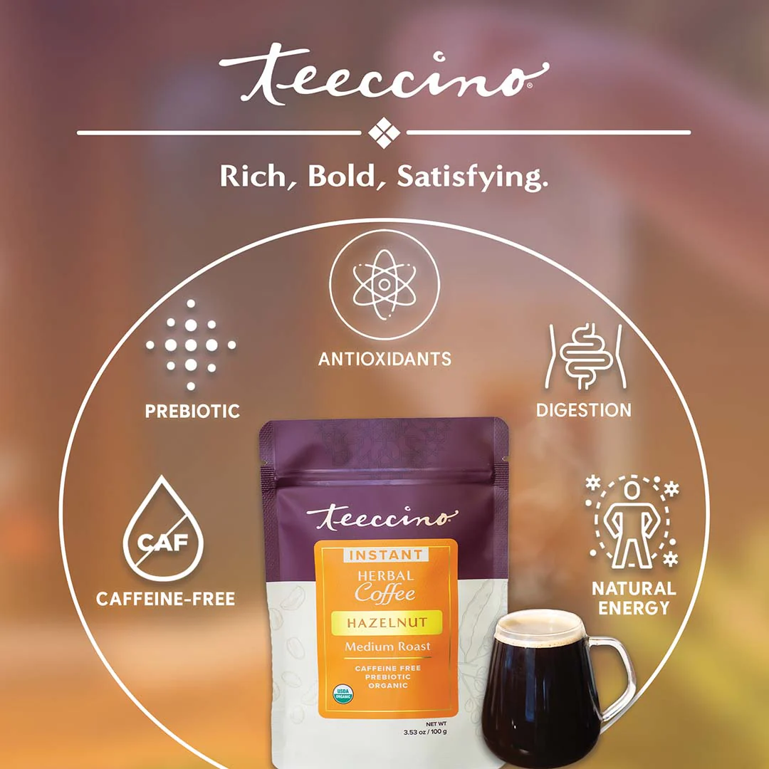 Instant Hazelnut Herbal Coffee - Image 2