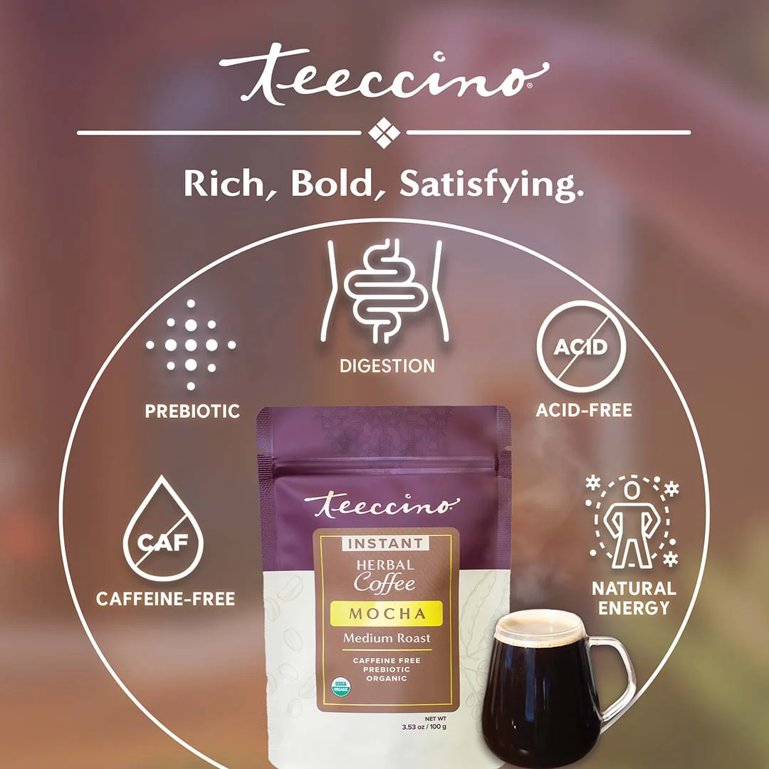 Instant Mocha Herbal Coffee - Image 2