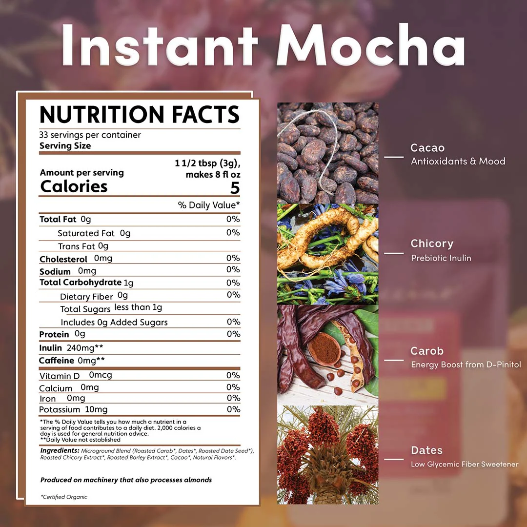 Instant Mocha Herbal Coffee - Image 4