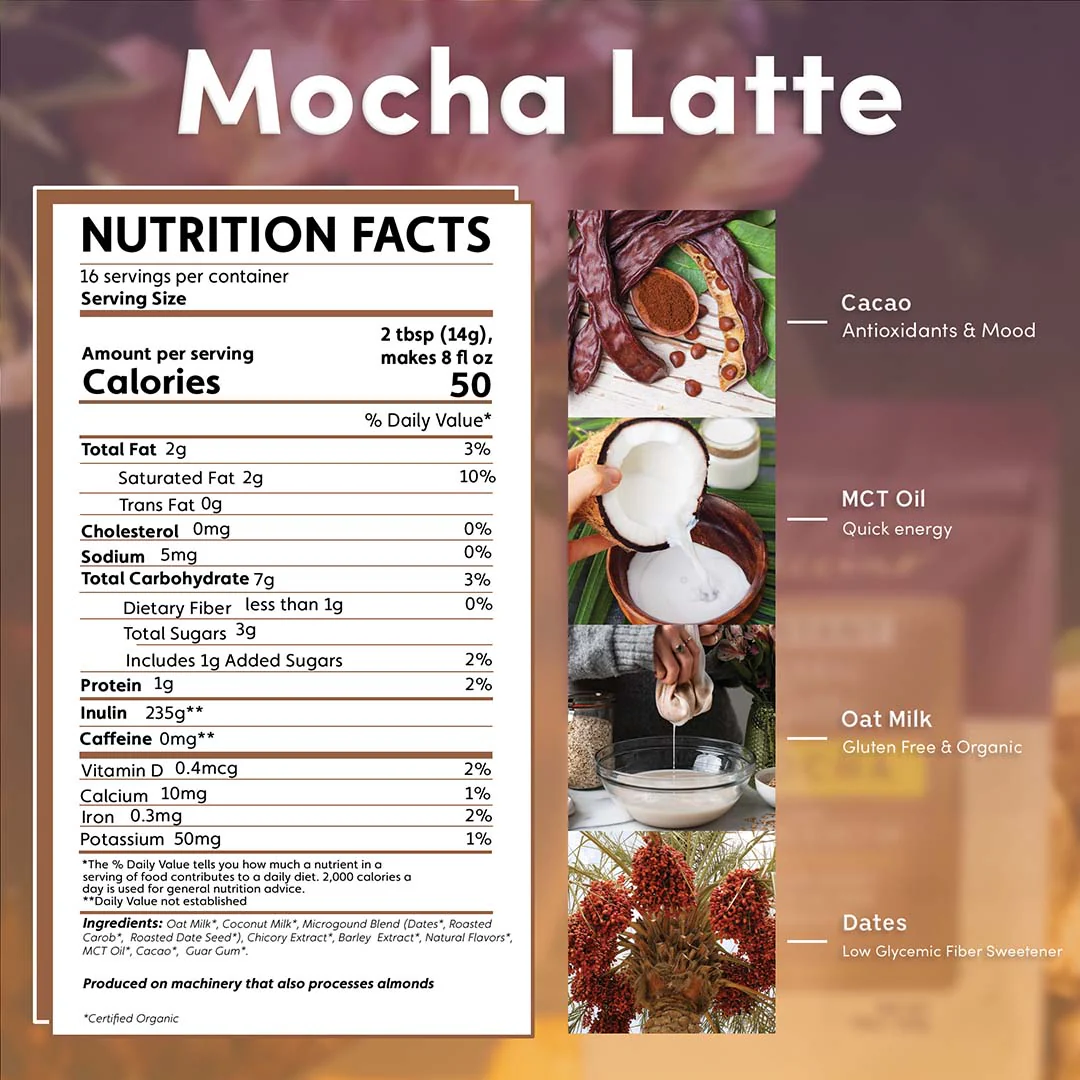 Instant Mocha Herbal Latte - Image 4