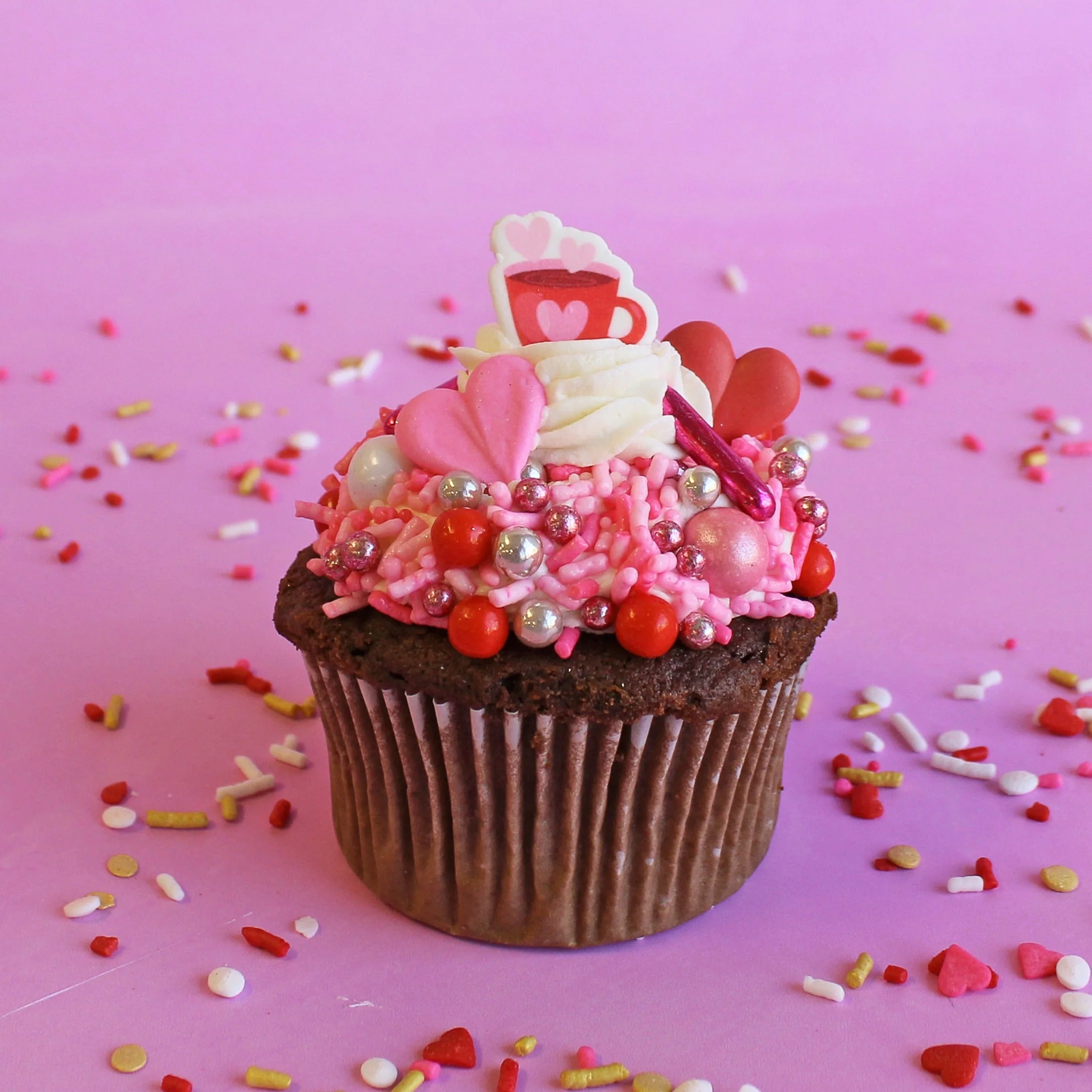 Key To My Heart Fondant Decor (12ct) - Image 2