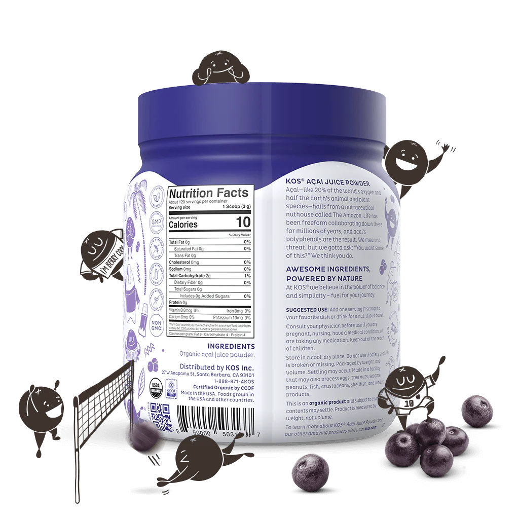 Organic Açaí Powder, 120 Servings - Image 3