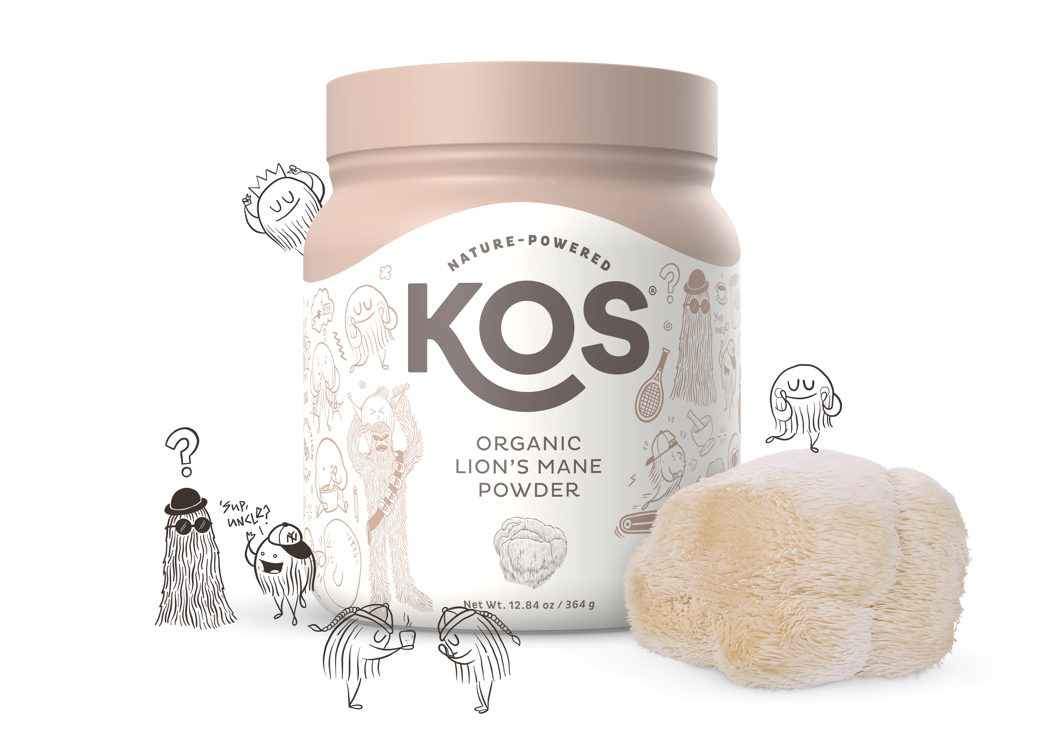 Organic Lion's Mane Powder, 104 Servings - Image 2