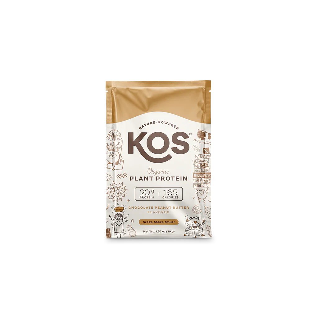 Organic Plant Protein, Chocolate Peanut Butter, Single Serving