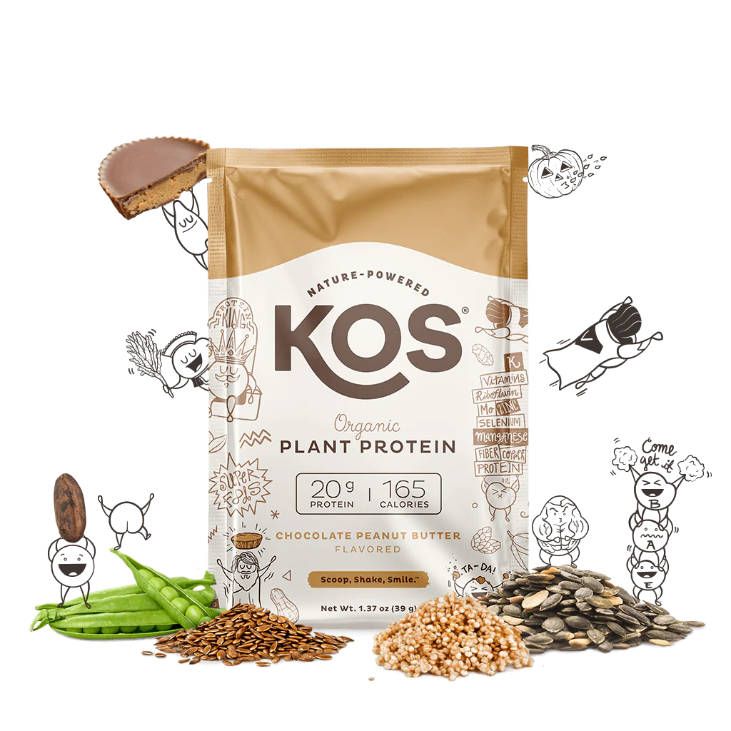 Organic Plant Protein, Chocolate Peanut Butter, Single Serving - Image 2