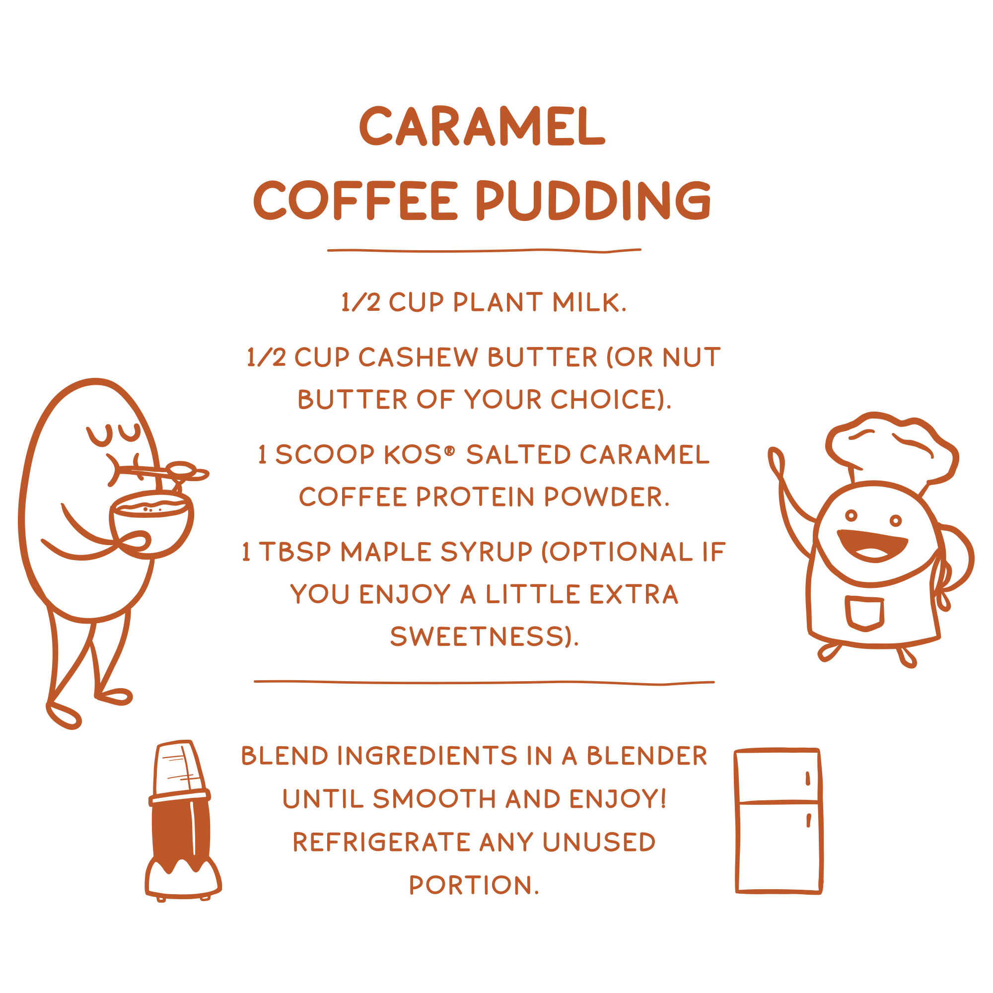Organic Plant Protein, Salted Caramel Coffee, 28 Servings - Image 7
