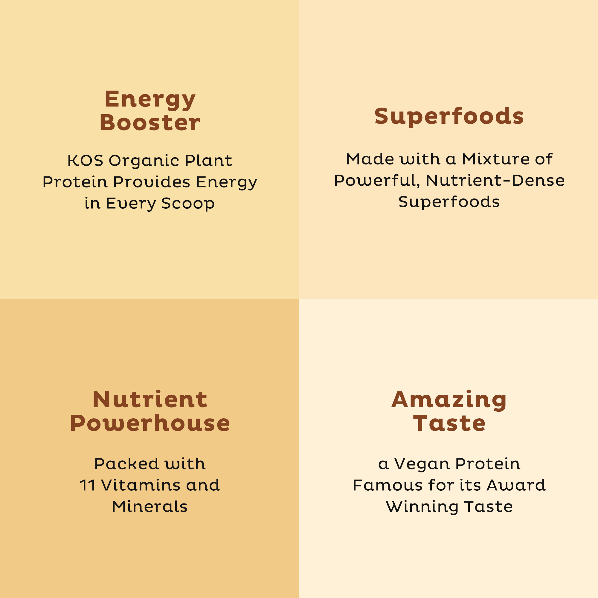 Organic Plant Protein, Vanilla, 28 Servings - Image 4