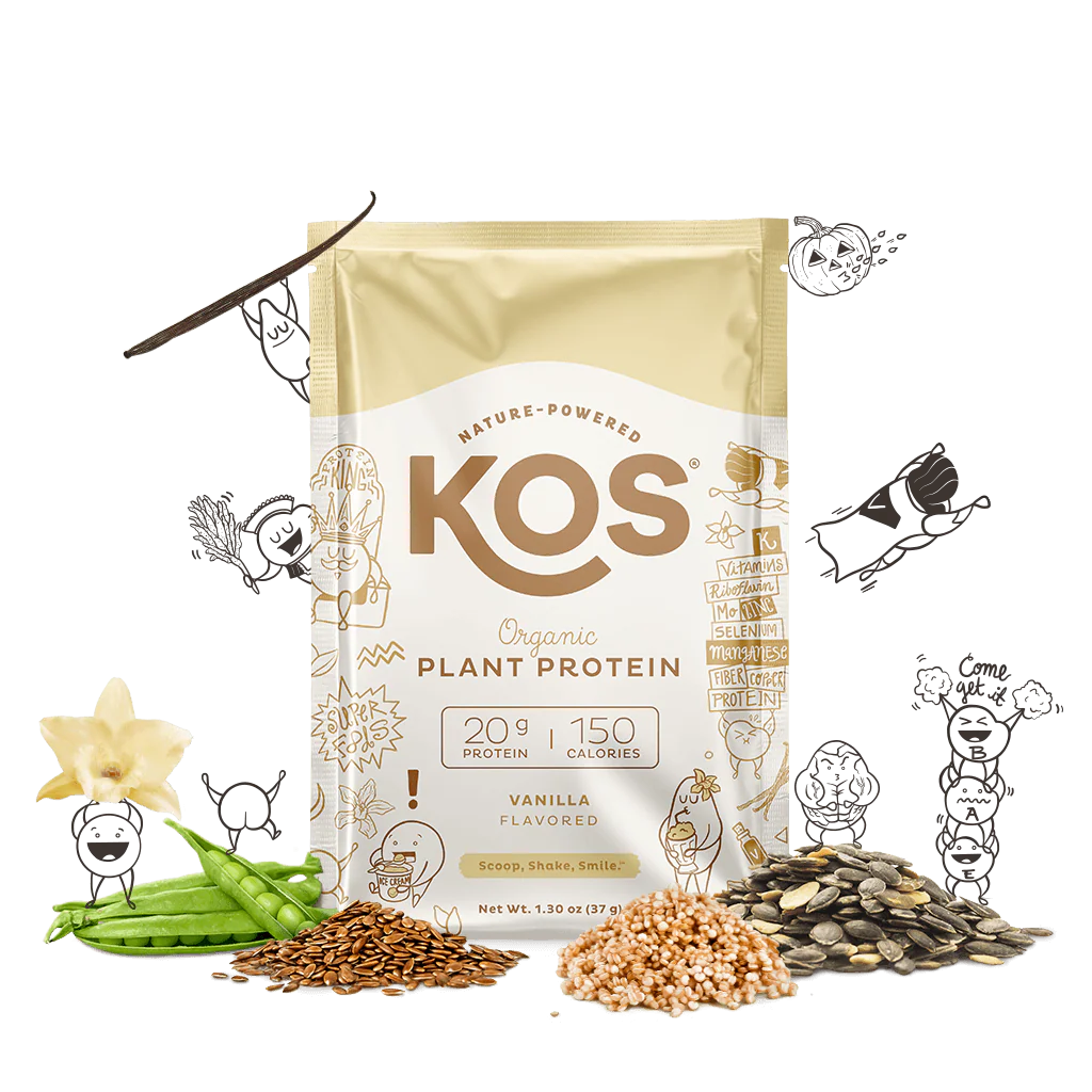 Organic Plant Protein, Vanilla, Single Serving - Image 2