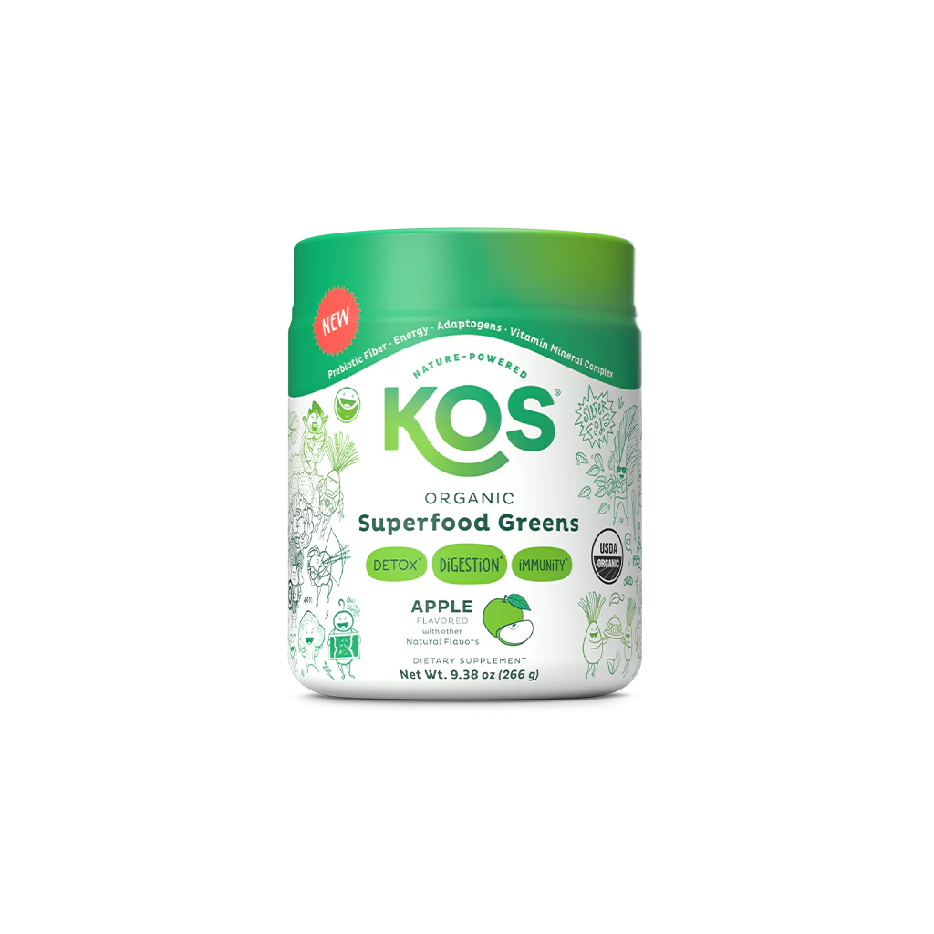 KOS Organic Superfood Greens - Apple Flavor - Image 7