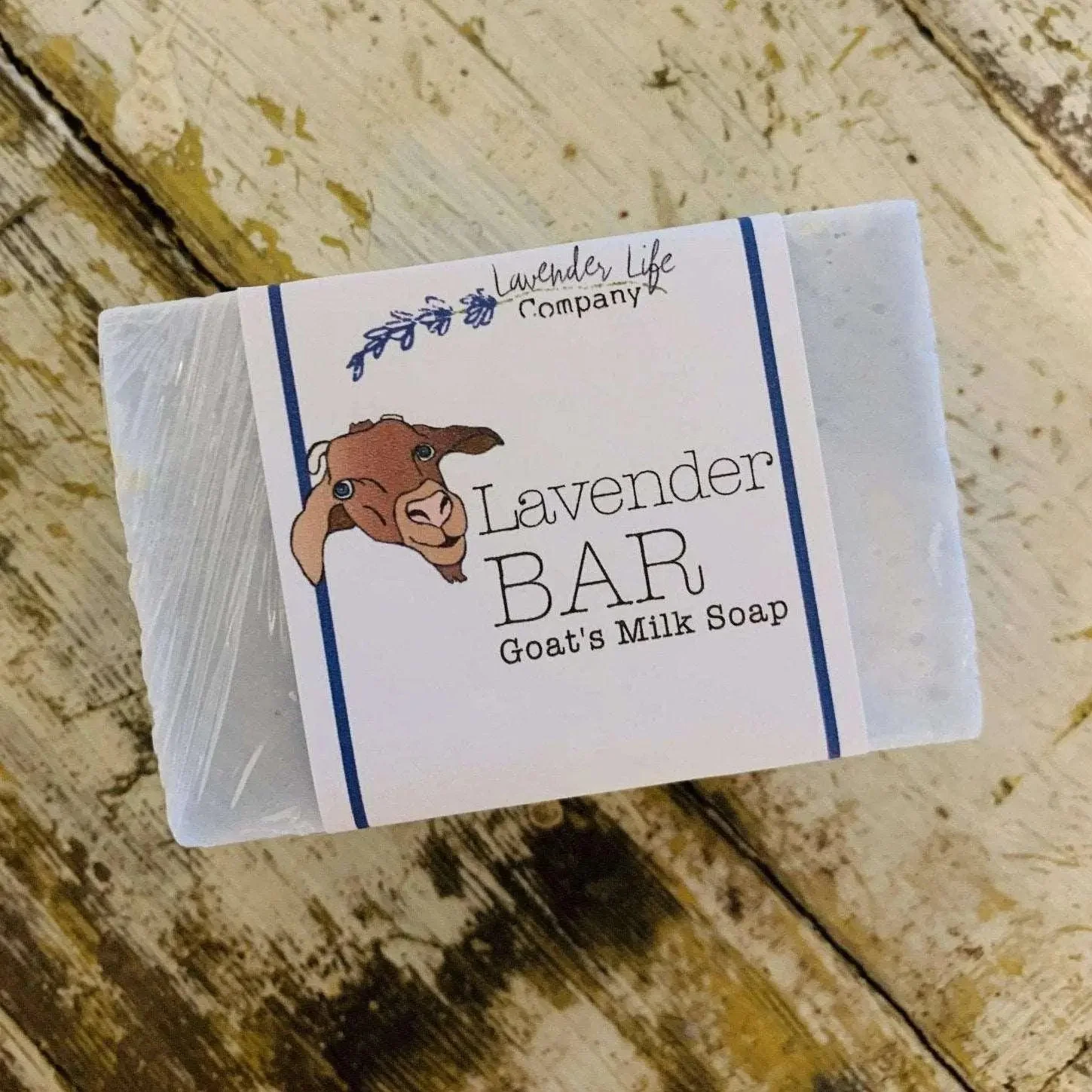 Lavender Bar Soap with Goat's Milk & Organic Lavender - Image 2