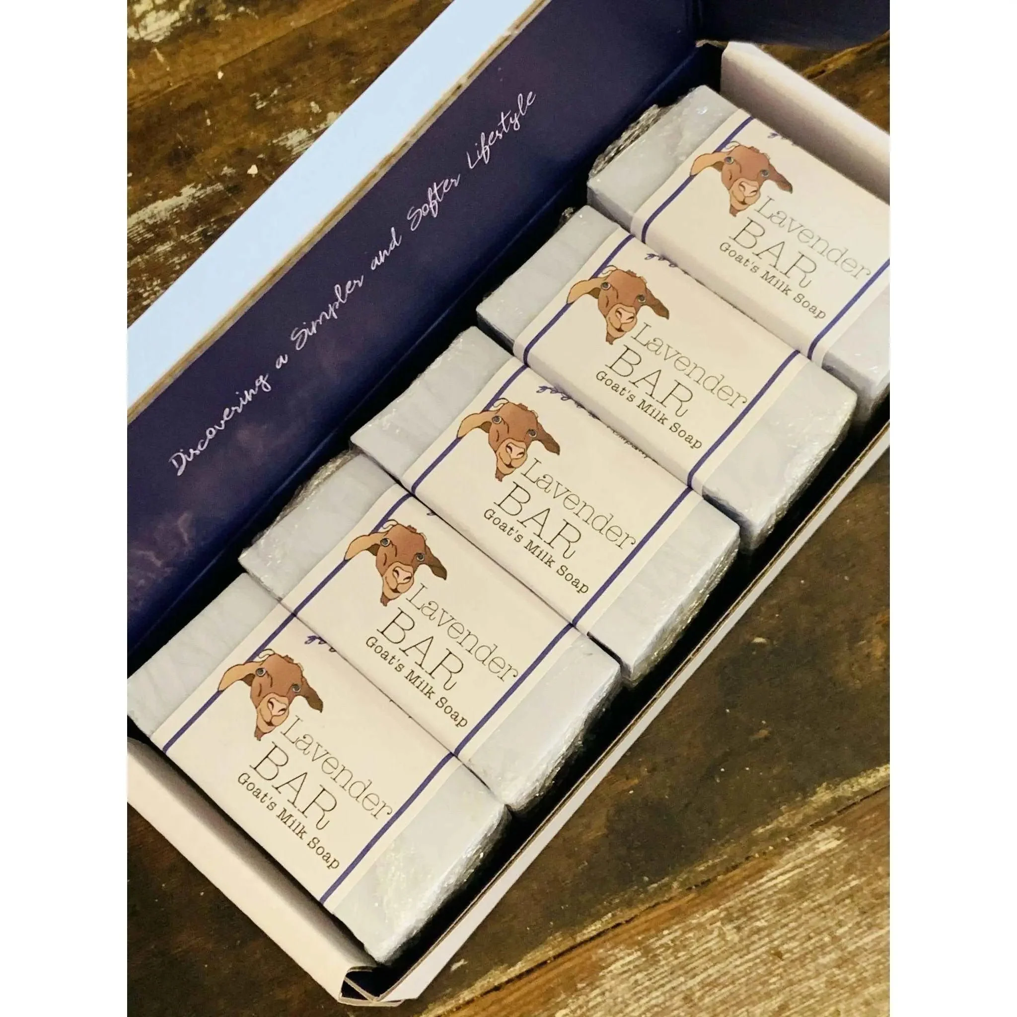 Lavender Bar Soap with Goat's Milk & Organic Lavender - Image 3