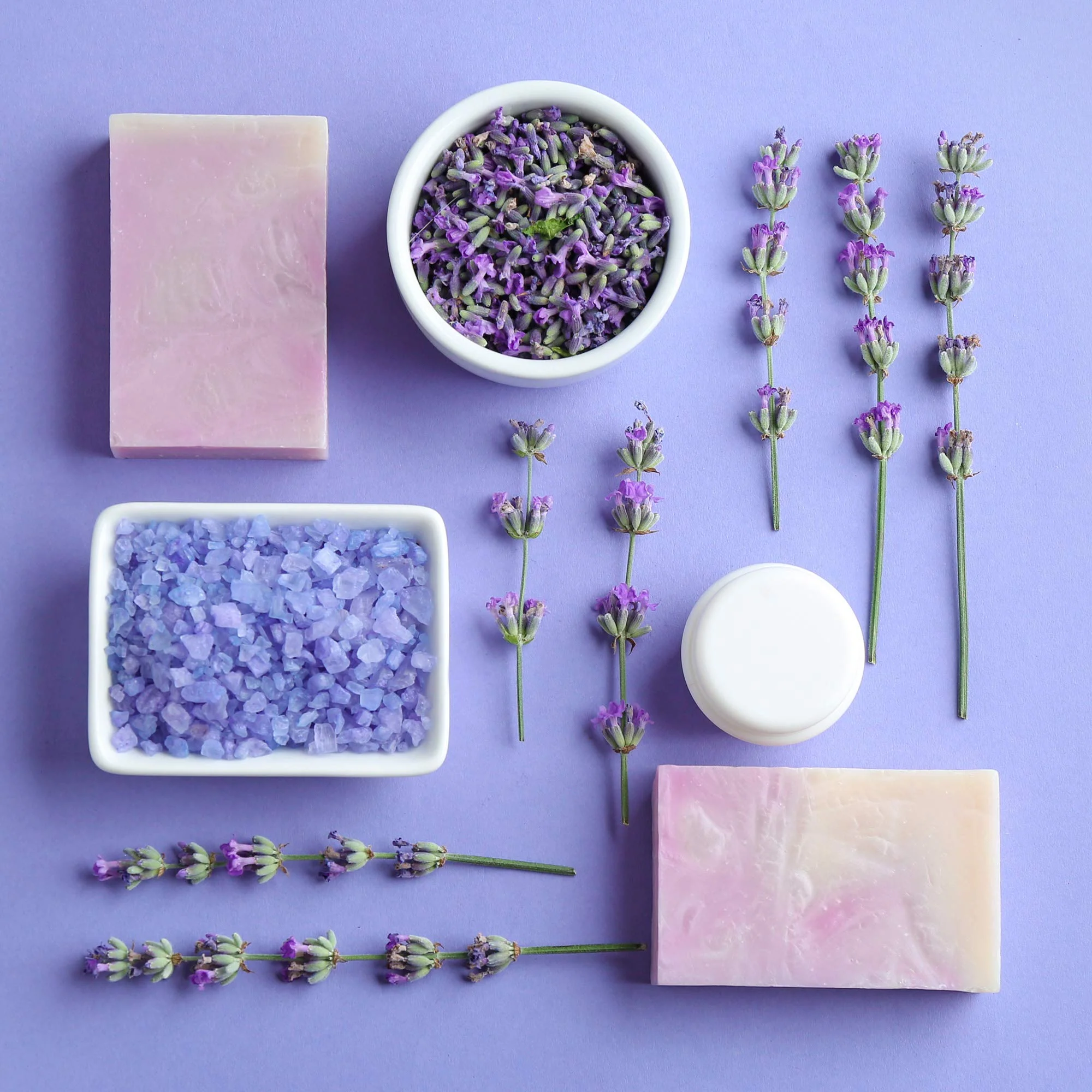 Lavender Flowers "Super Blue” (Whole) - Image 4