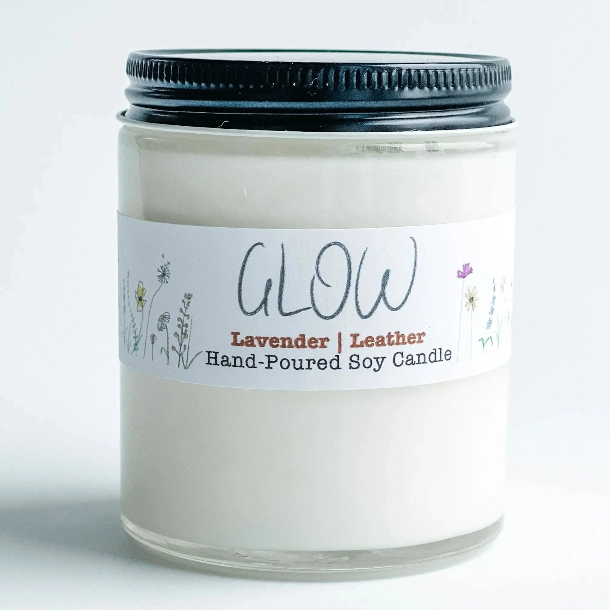 Lavender Glow Soy Candle - Image 10