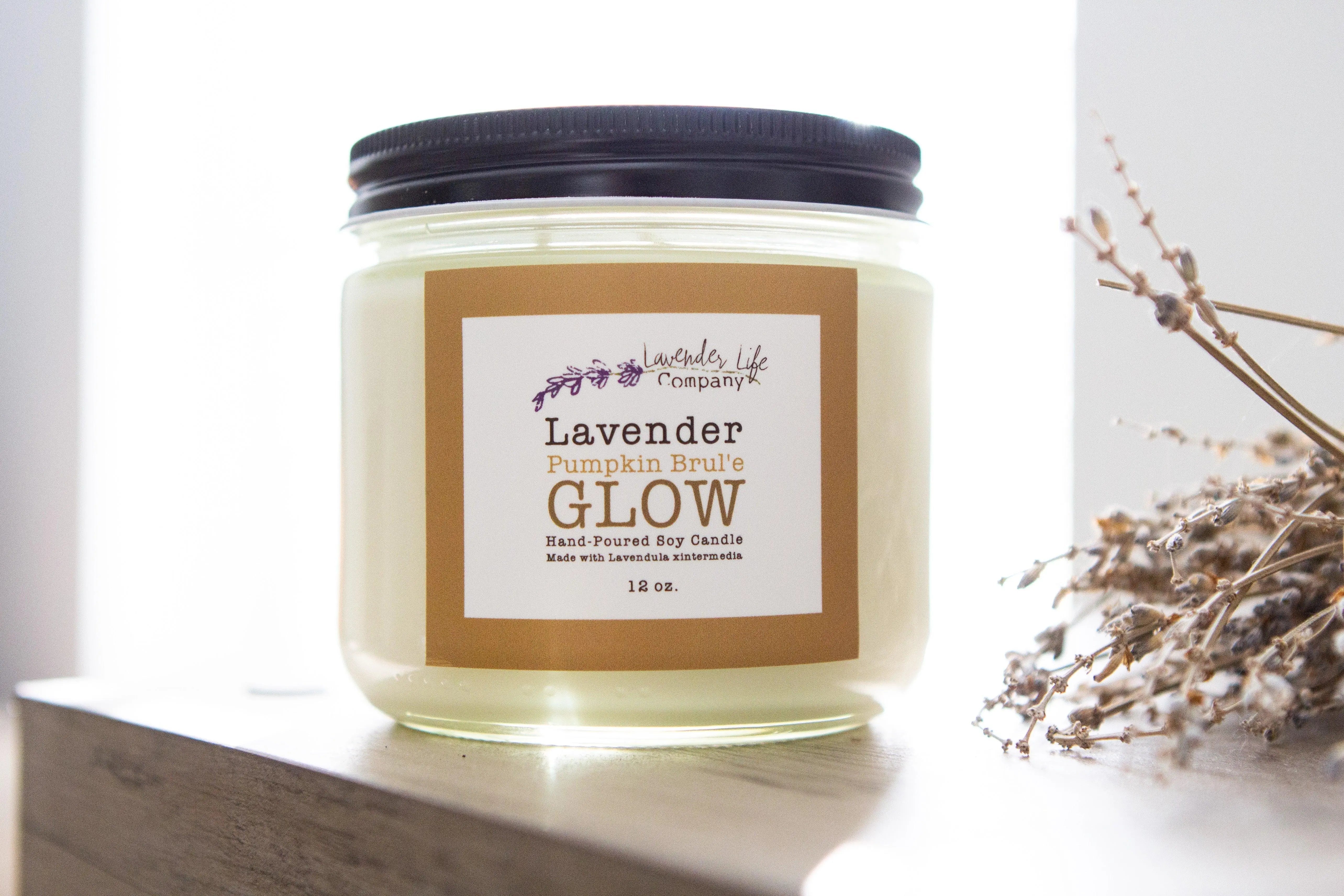 Lavender Glow Soy Candle - Image 18