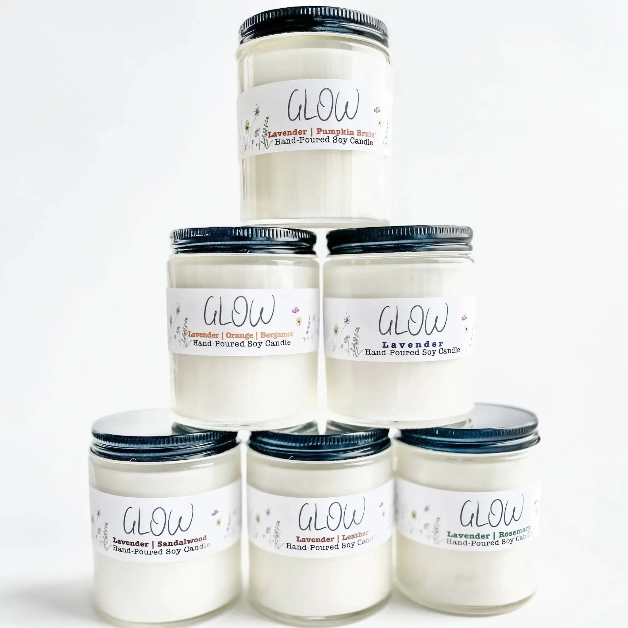 Lavender Glow Soy Candle - Image 19