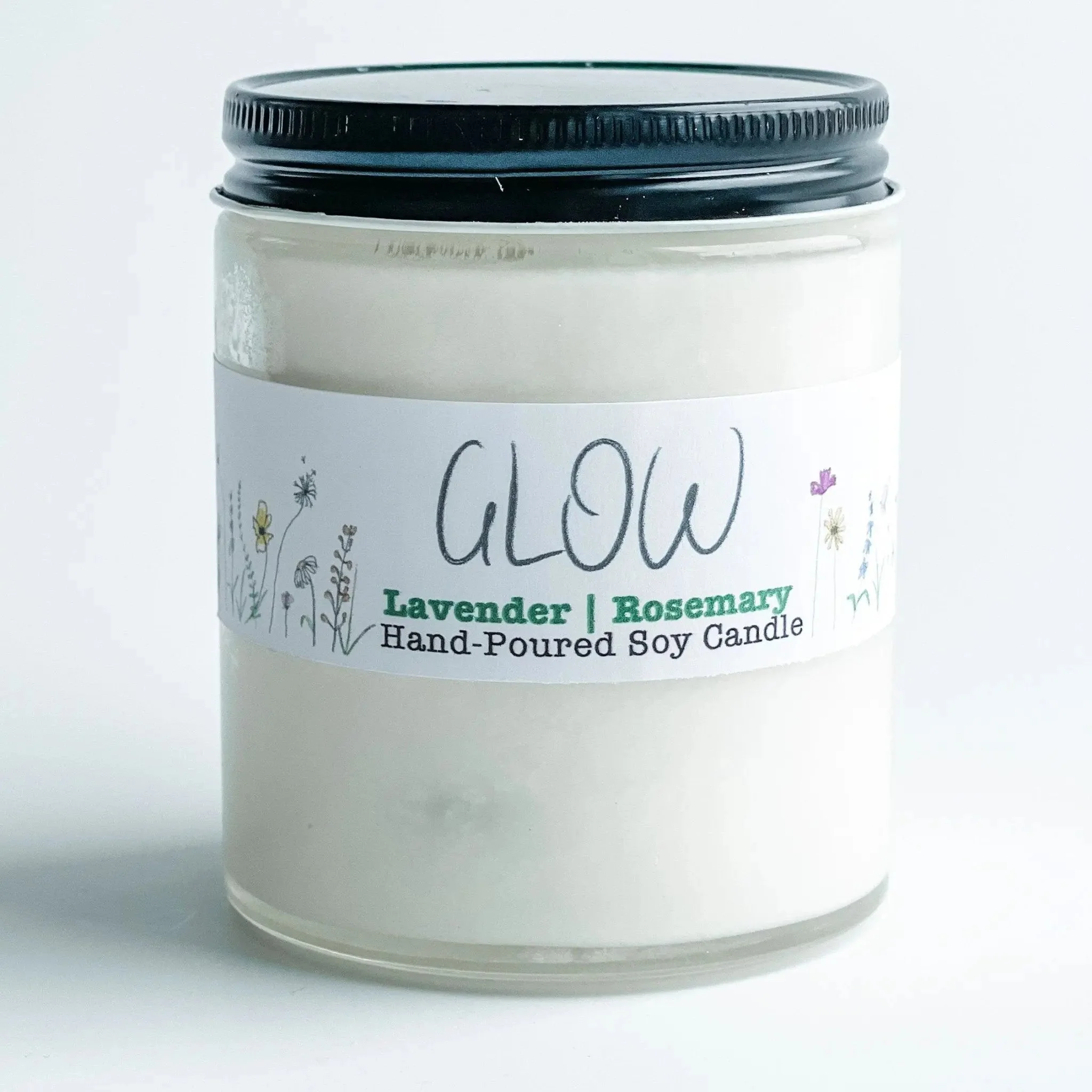 Lavender Glow Soy Candle - Image 2