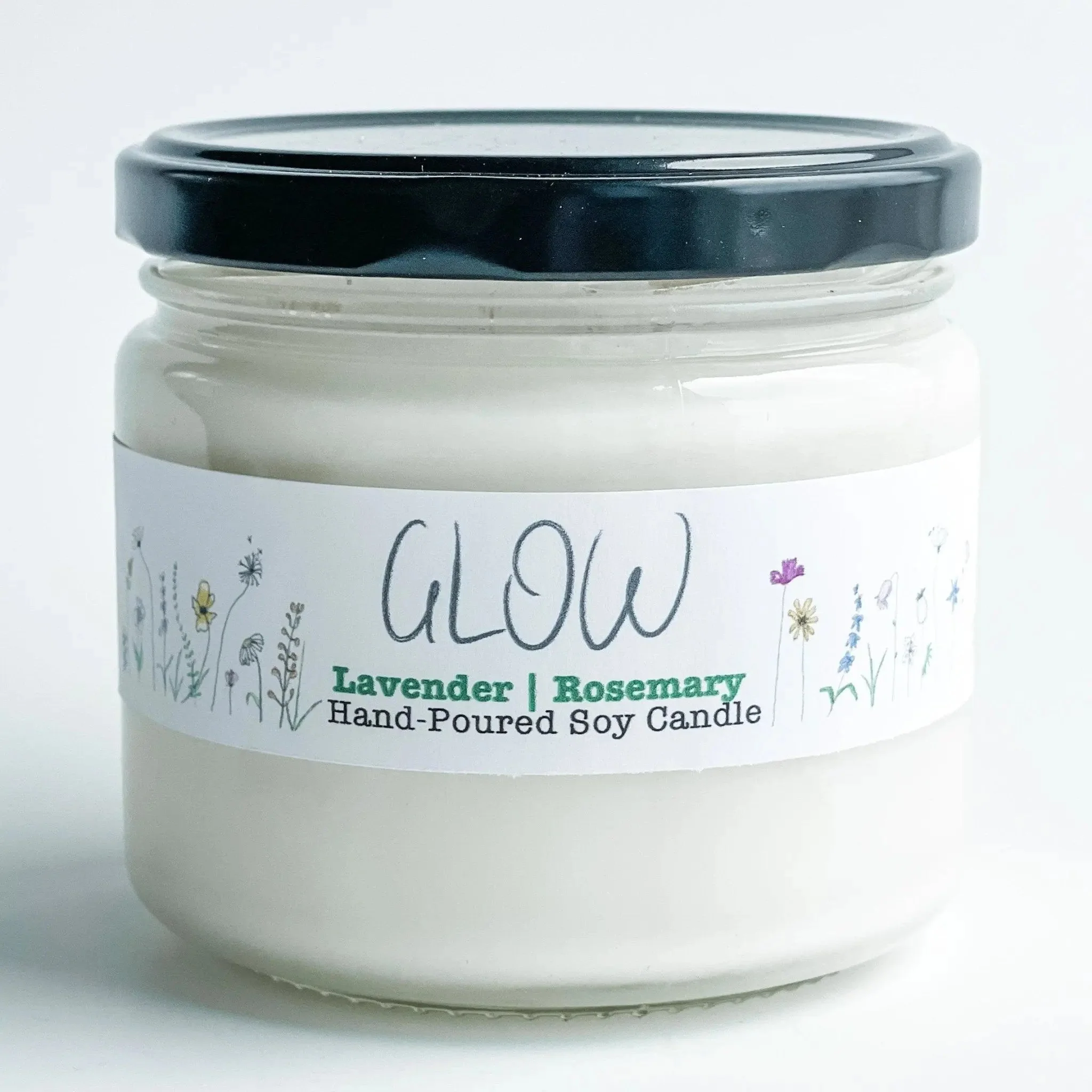 Lavender Glow Soy Candle - Image 3