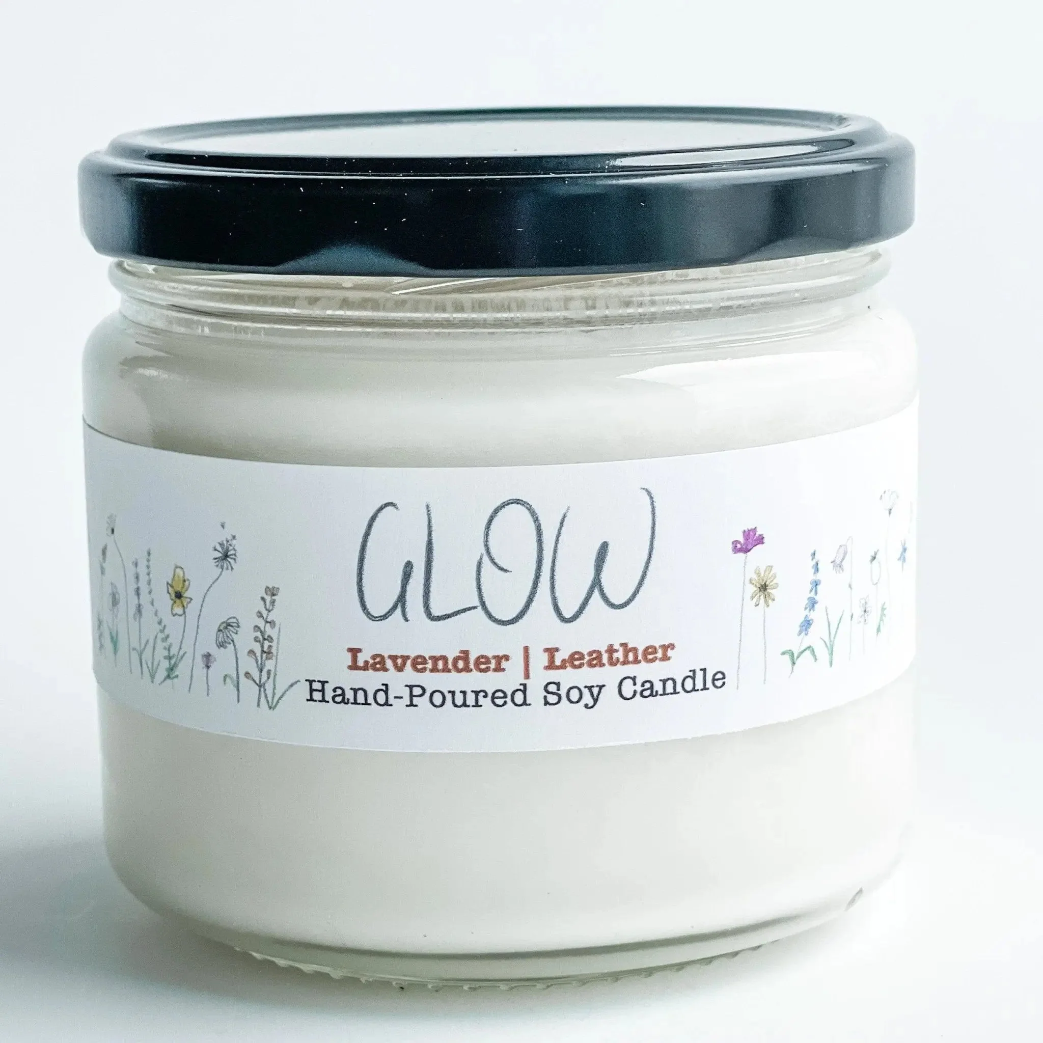 Lavender Glow Soy Candle - Image 4