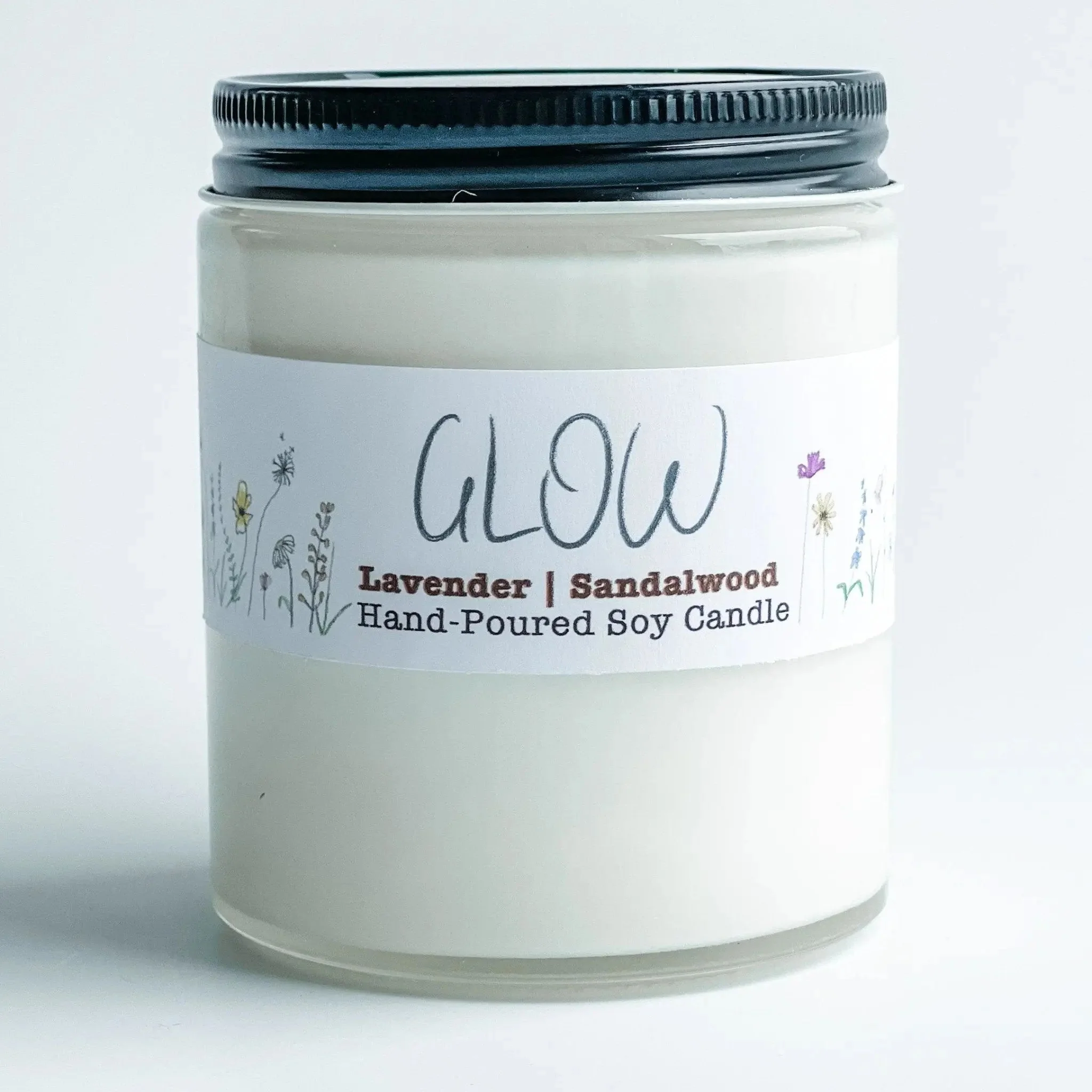 Lavender Glow Soy Candle - Image 5