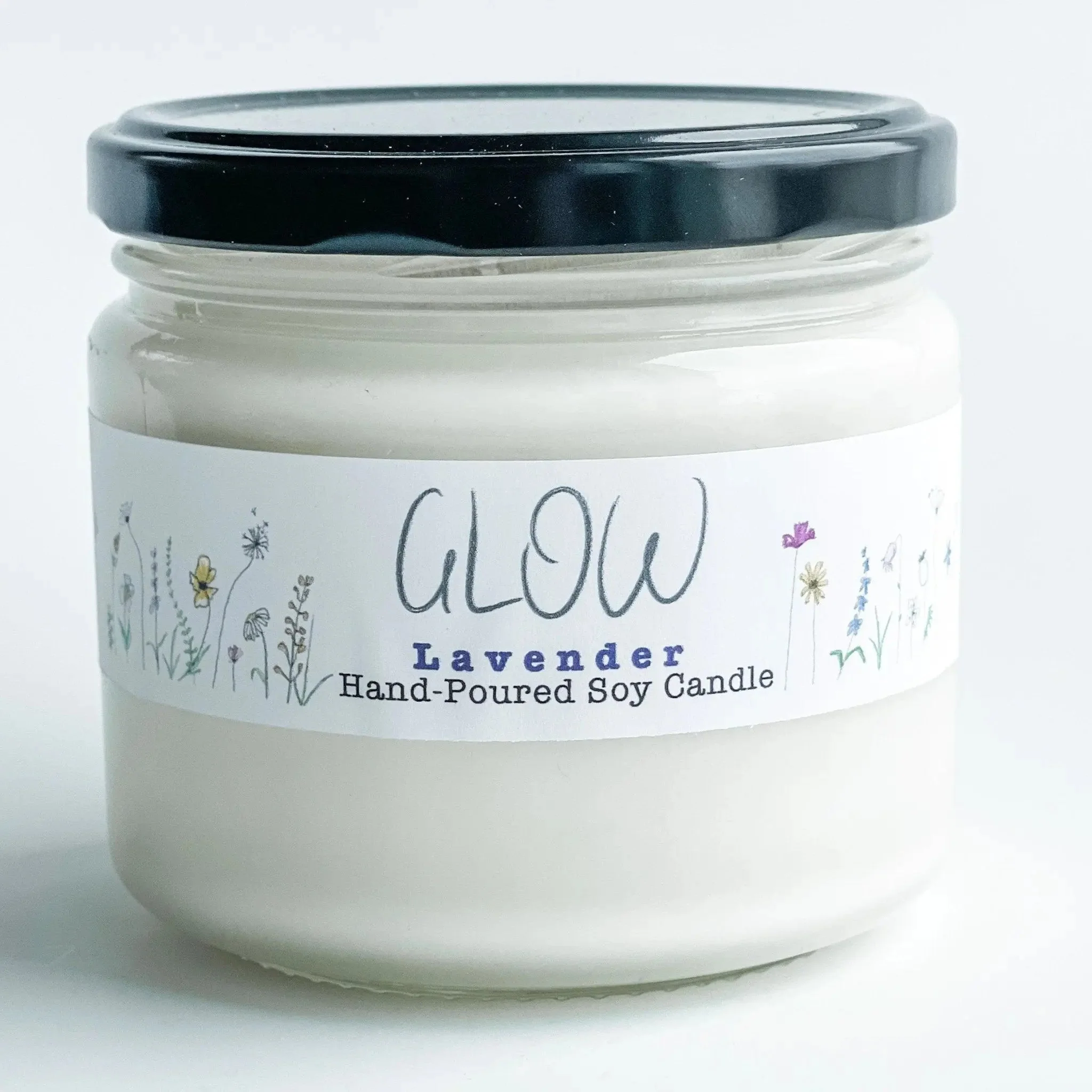 Lavender Glow Soy Candle - Image 7