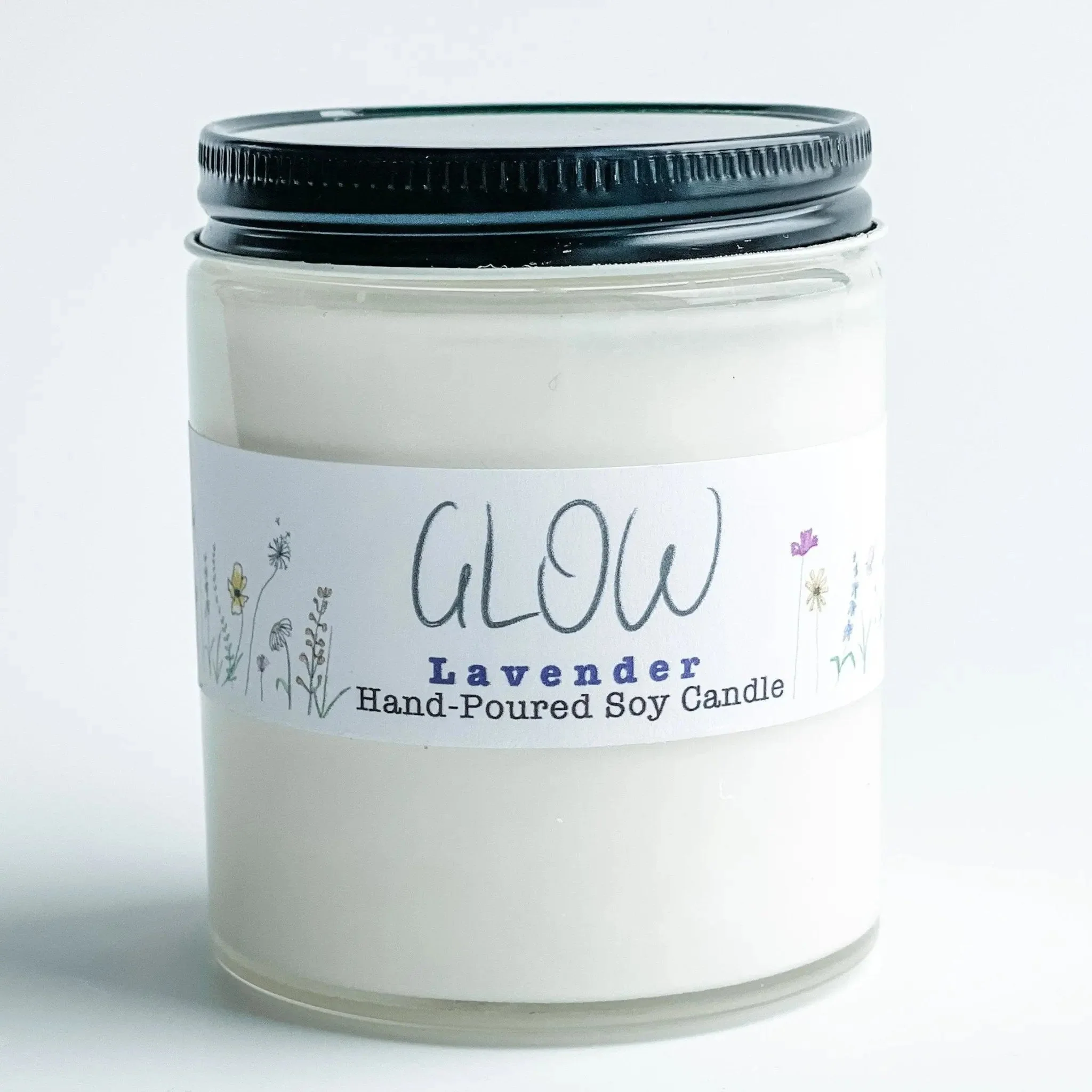 Lavender Glow Soy Candle - Image 8