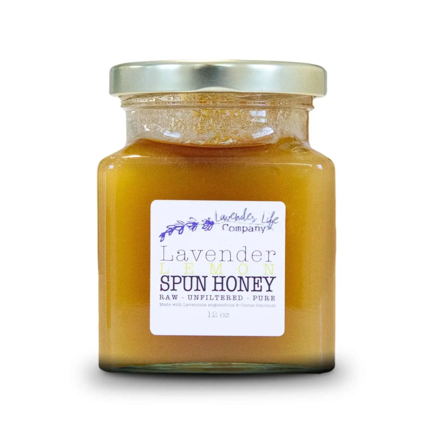 Lavender/LEMON Infused SPUN Honey - Spreadable - Image 2