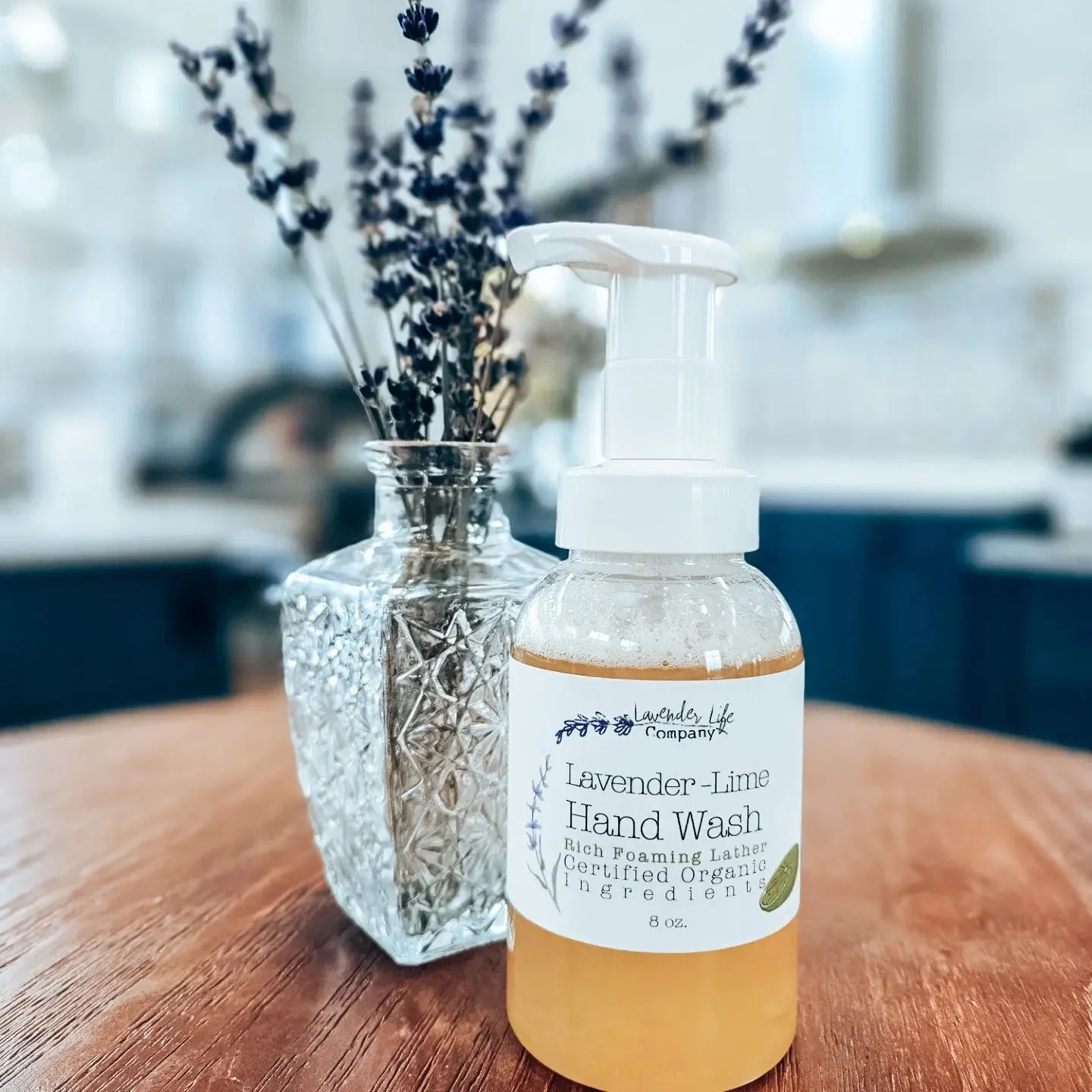 Lavender Lime Rich Foaming Hand Wash - Image 3