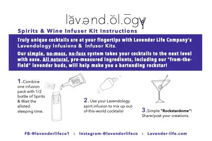 Lavendology Spirits & Wine Infuser Kit - Image 6