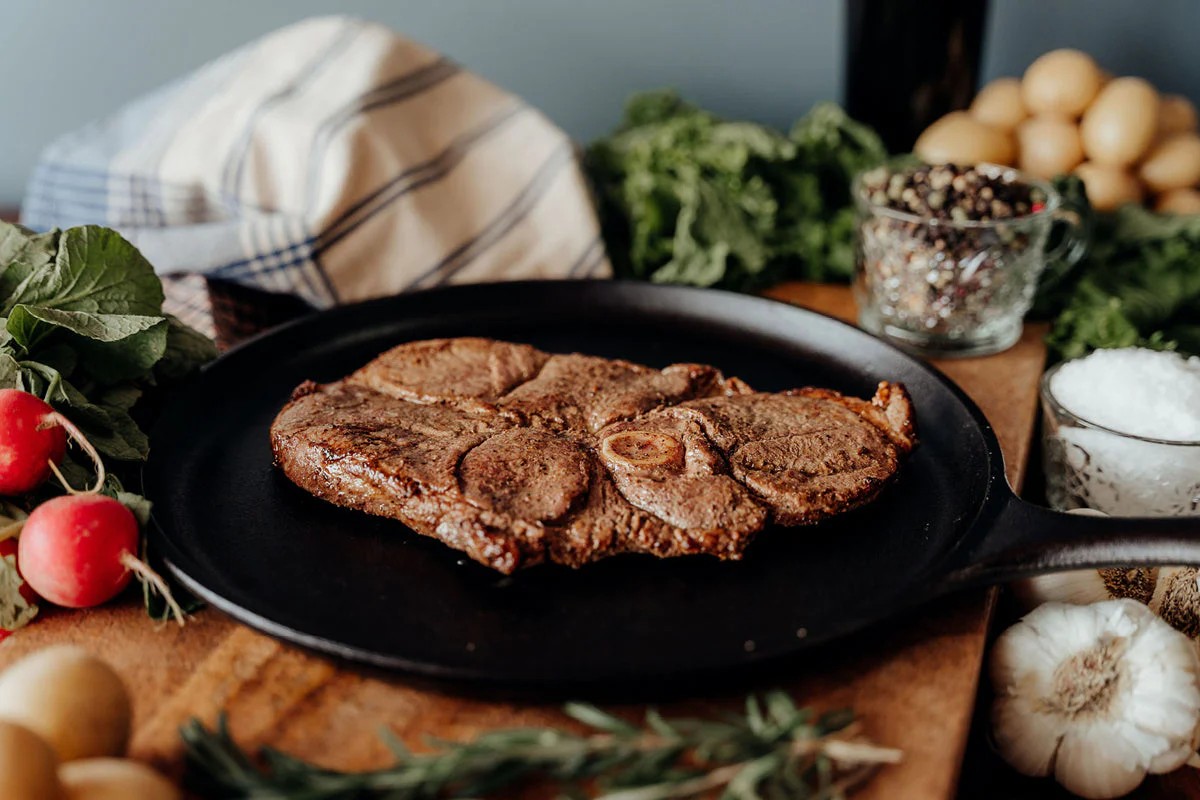 Leg of Lamb Steak (Bone-In) - 11 oz. - Image 2