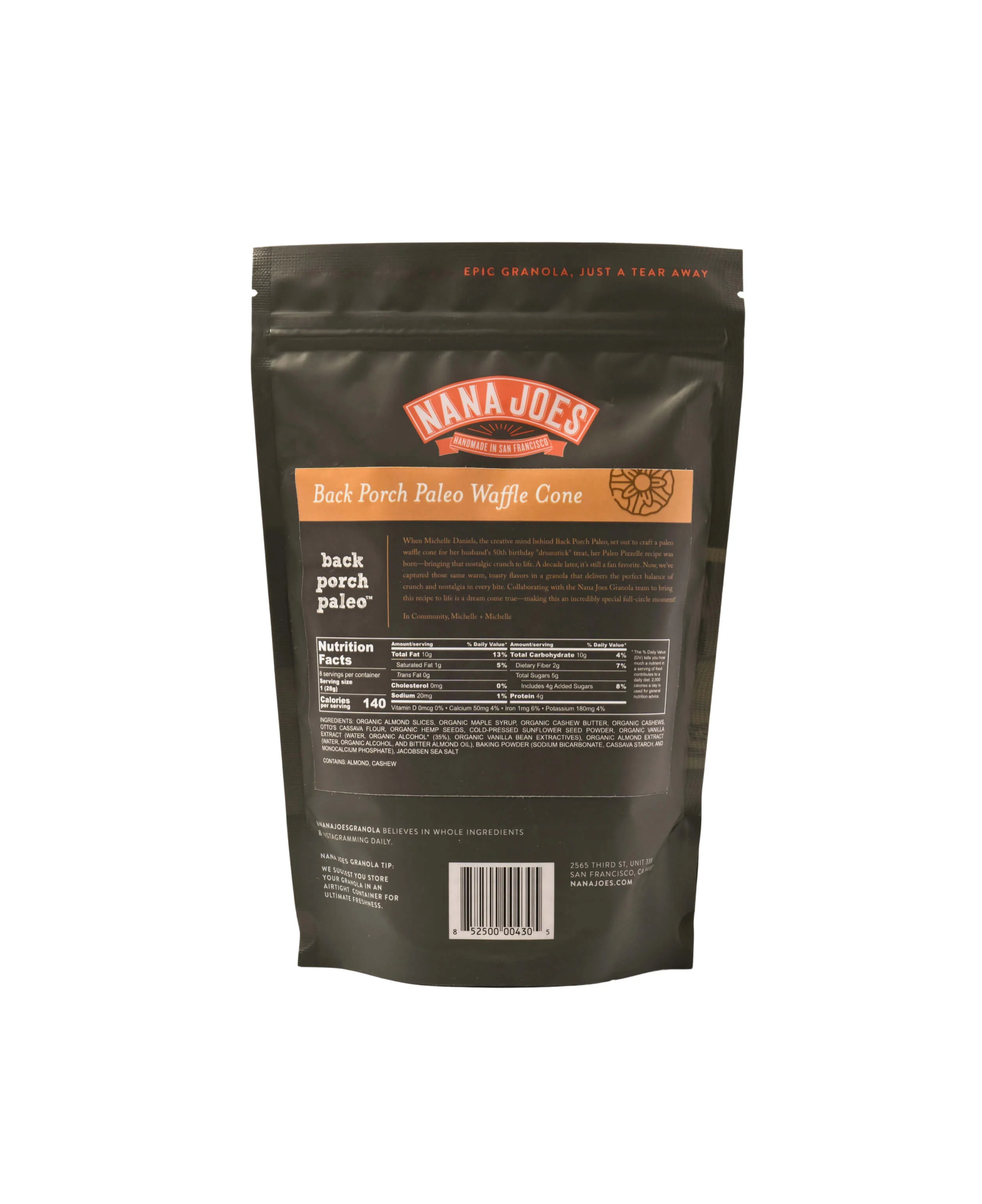 *LIMITED* Chef's Blend Series: Back Porch Paleo Waffle Cone Granola - Image 7