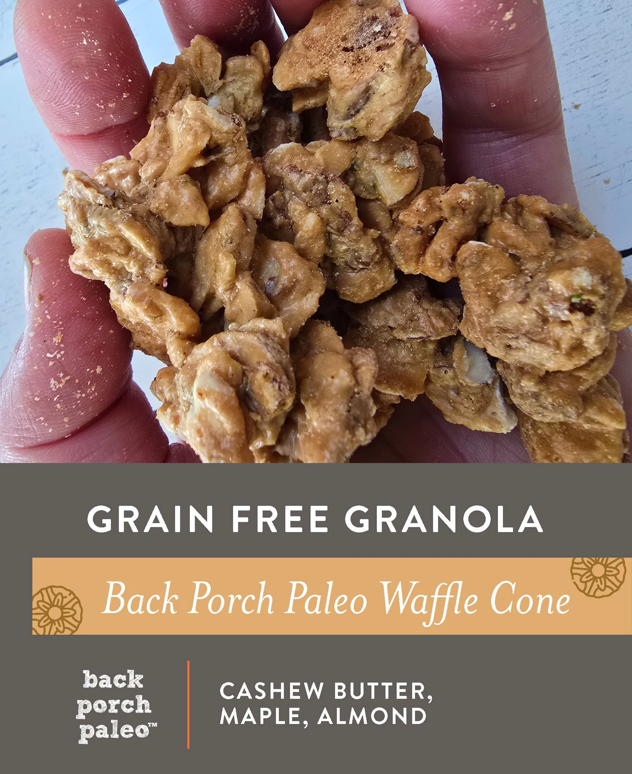 *LIMITED* Chef's Blend Series: Back Porch Paleo Waffle Cone Granola - Image 8
