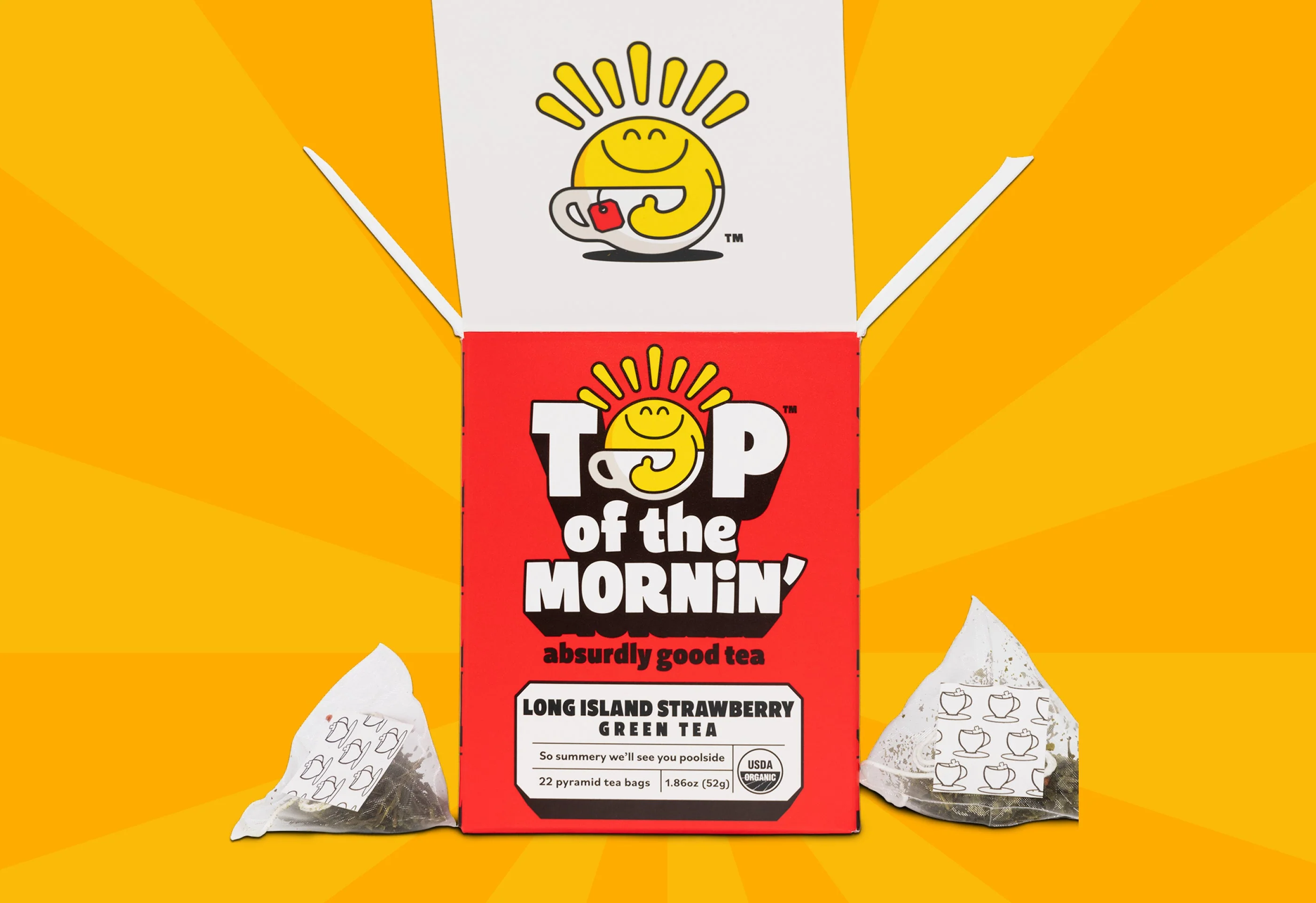 Long Island Strawberry Green Tea - Image 2