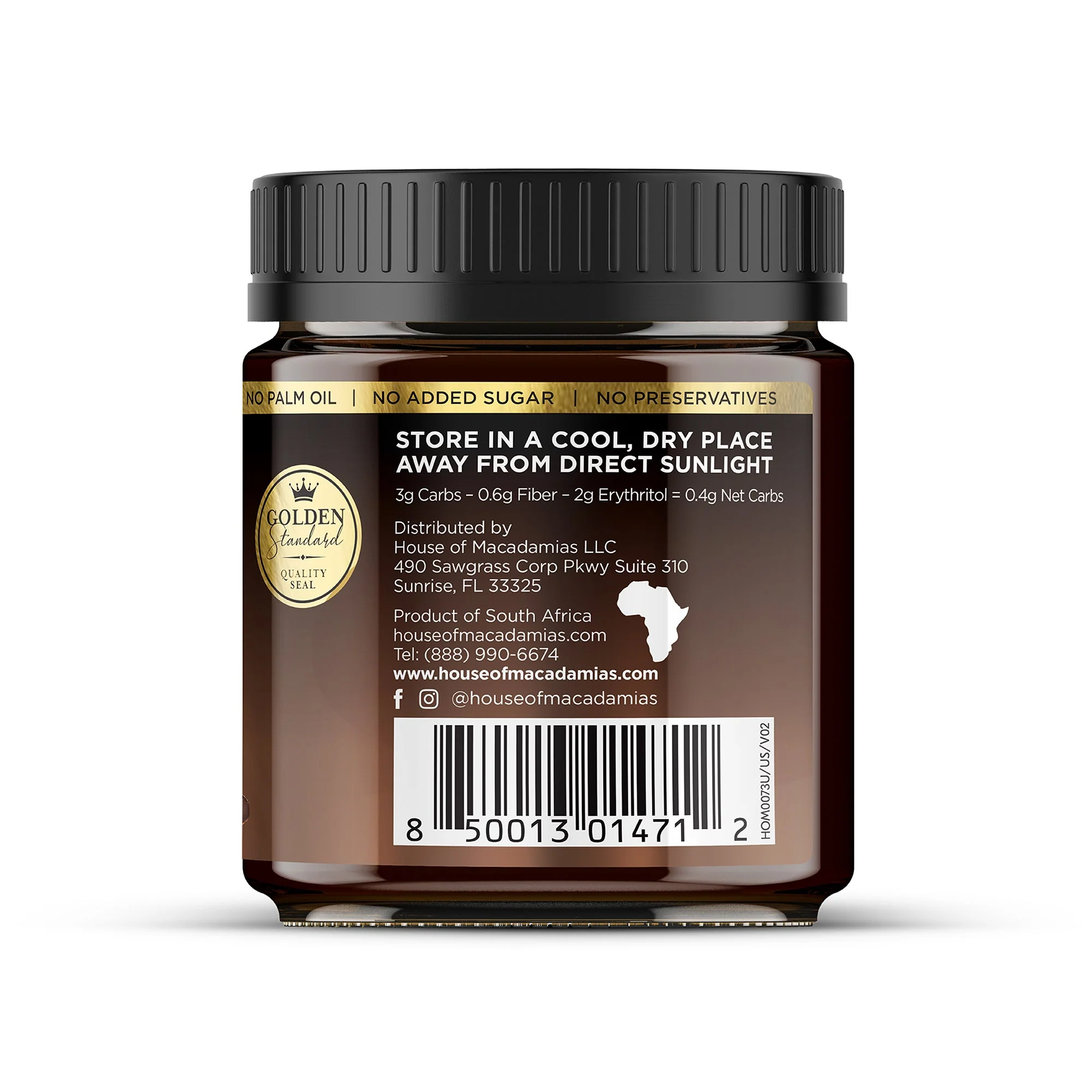 Macadamia Nut Butter Chocolate Flavor (1 Flavor, 1 Jar) - Image 3