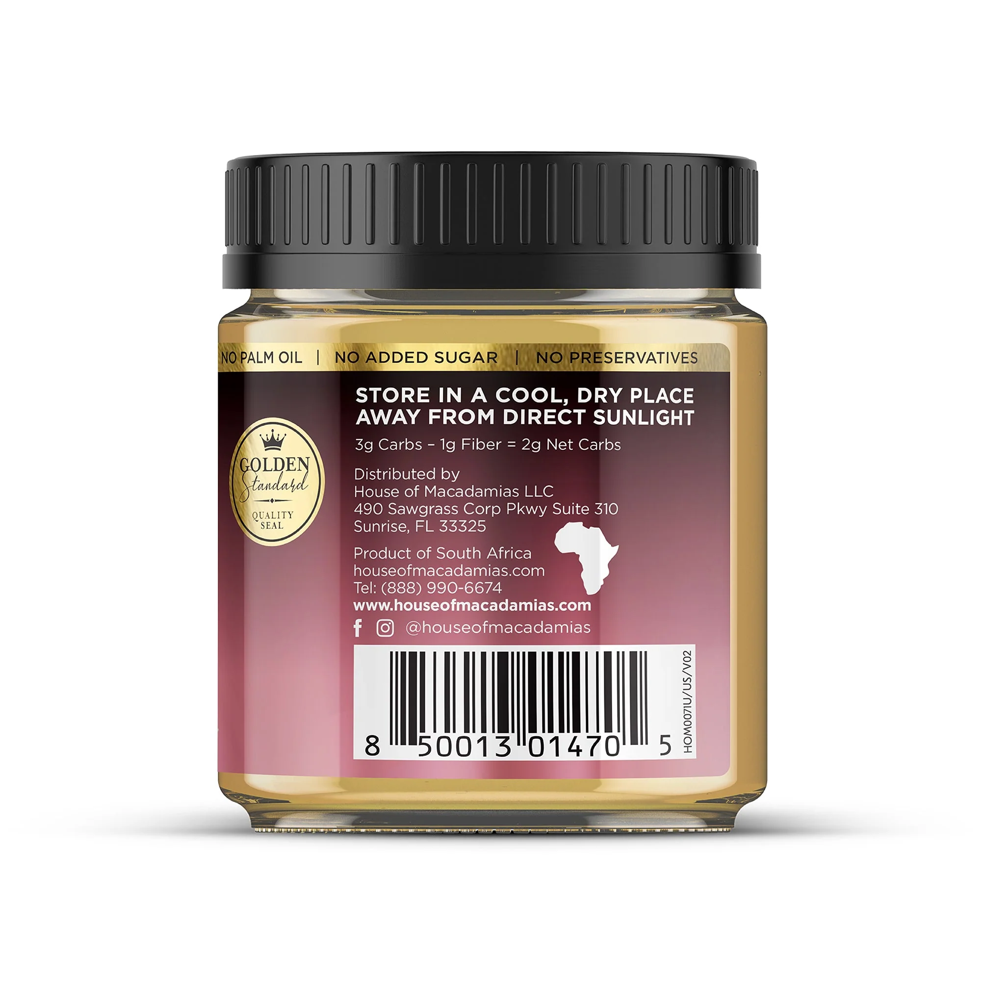 Macadamia Nut Butter Sea Salt Flavor (1 Flavor, 1 Jar) - Image 3