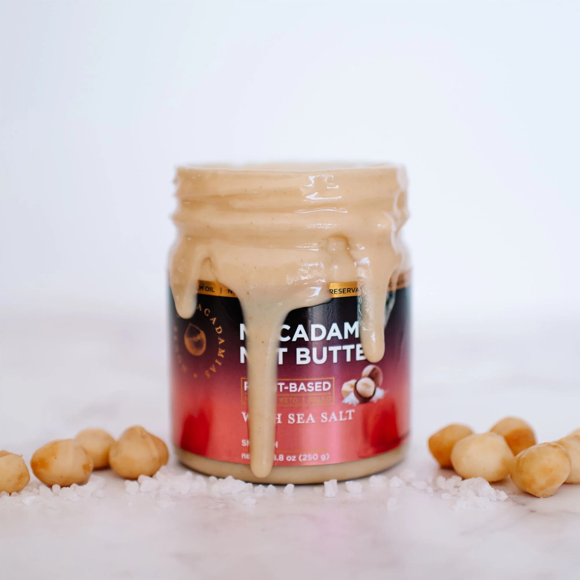 Macadamia Nut Butter Sea Salt Flavor (1 Flavor, 1 Jar) - Image 5