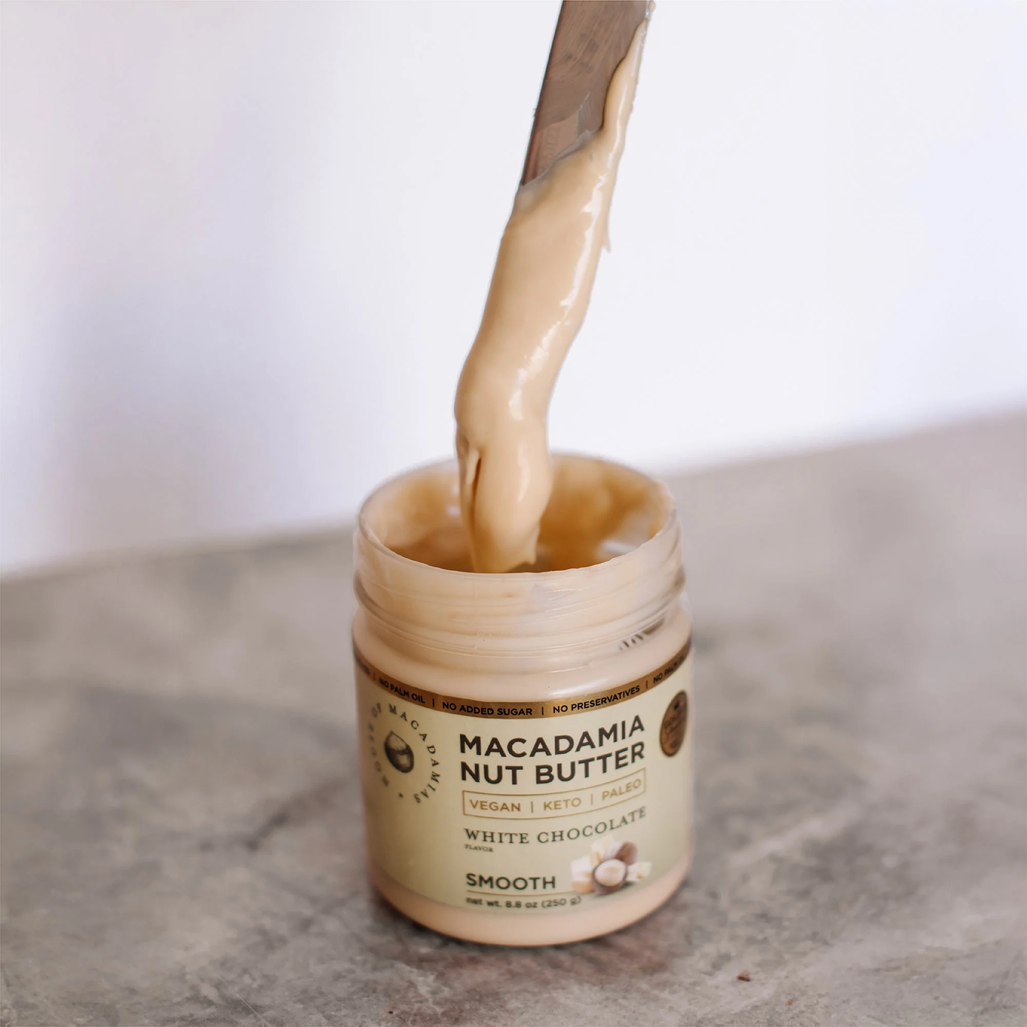 Macadamia Nut Butter White Chocolate Flavor  (1 Flavor, 1 Jar) - Image 9