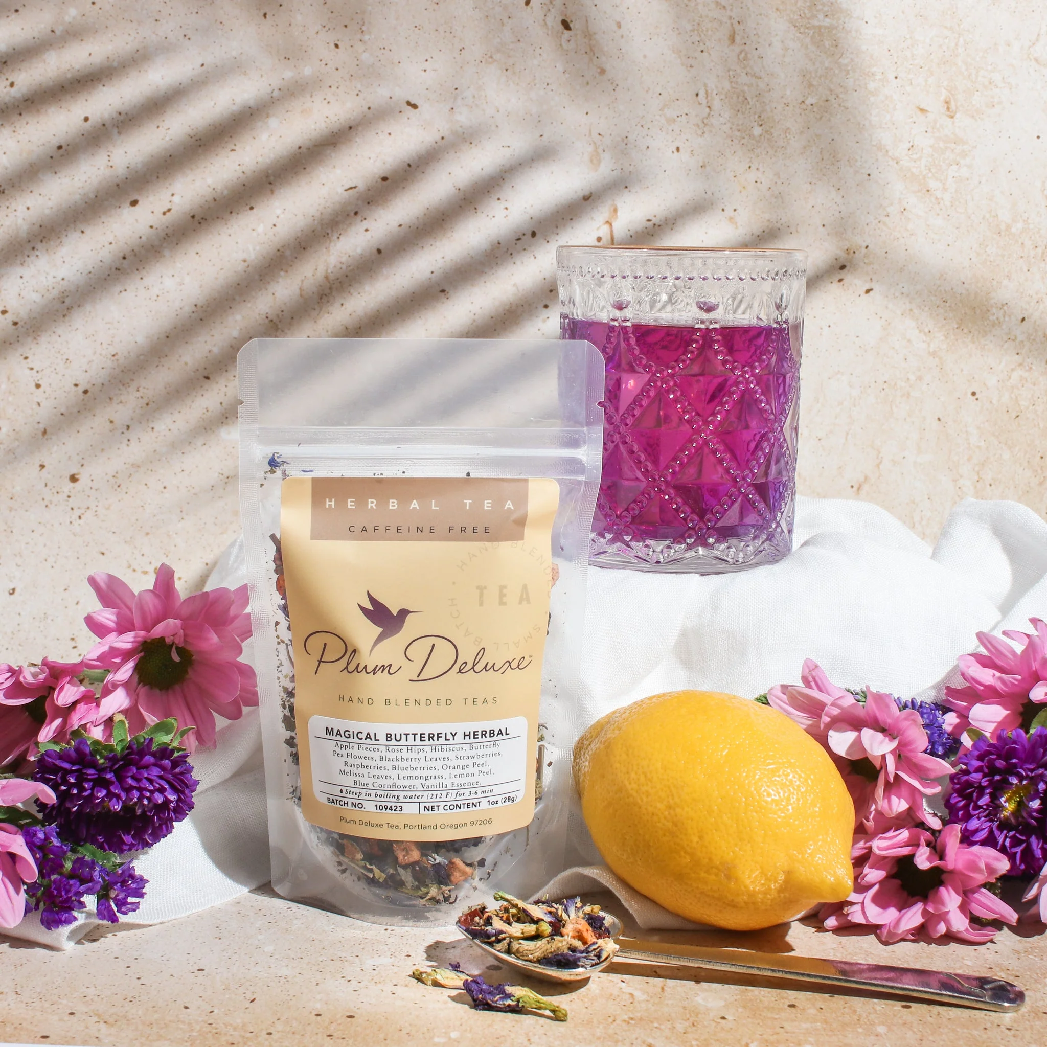 Magical Butterfly Herbal Tea (Butterfly Pea Flower / Berries) - Image 2