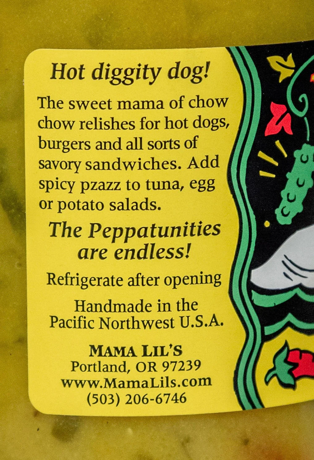 Mama Lil's PeppaLilli Mustard Pickle Relish - 12oz. - Image 3