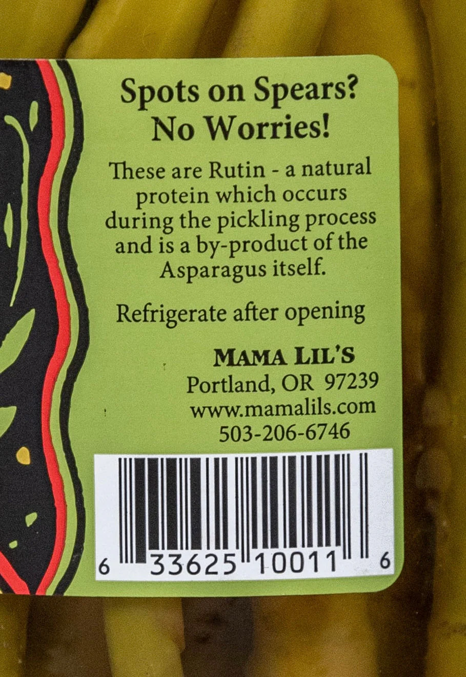 Mama Lil's Pickled Asparagini - 26.5oz. - Image 3